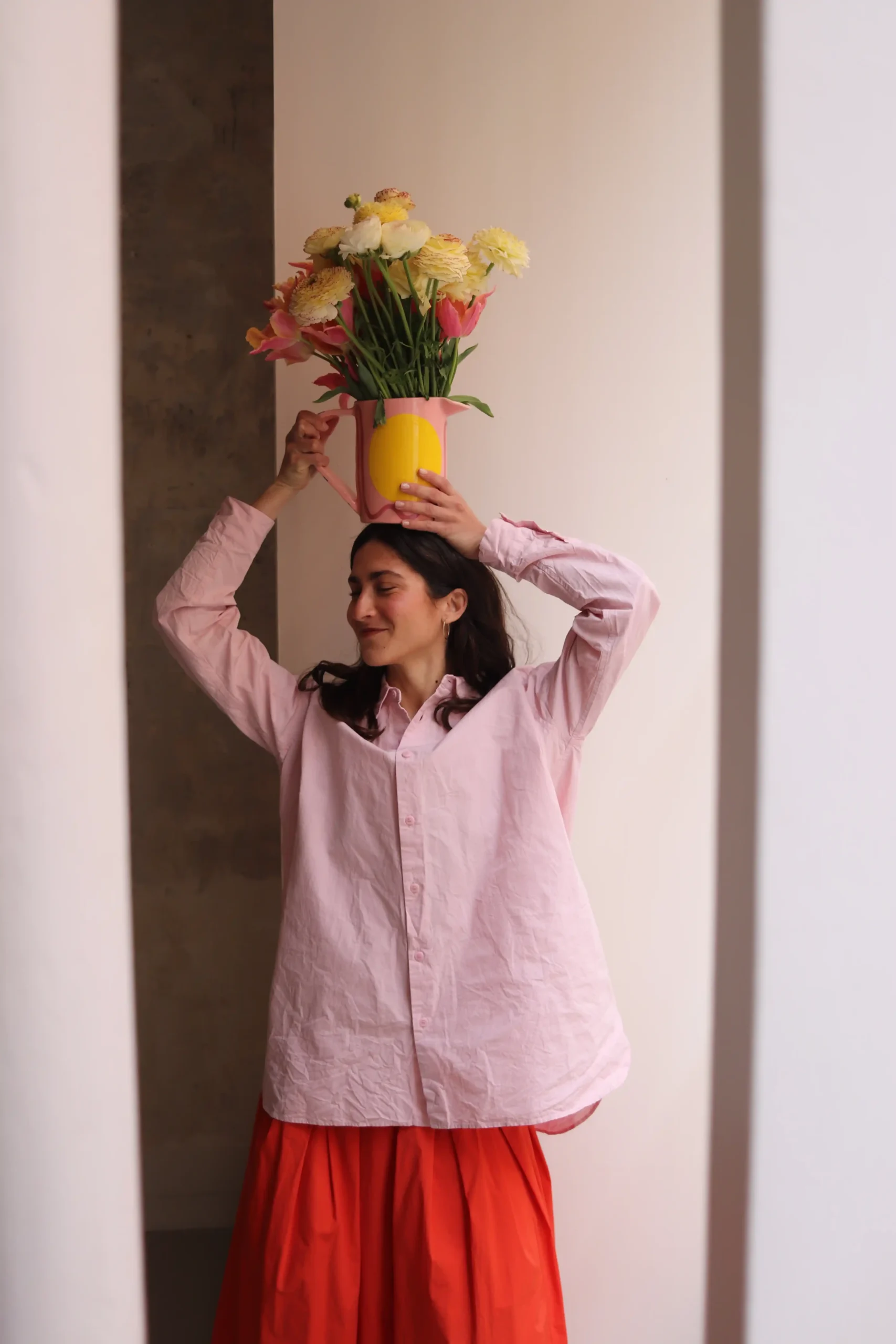 Casey Casey - CLOTHILDE SHIRT 26FC447 - PINK