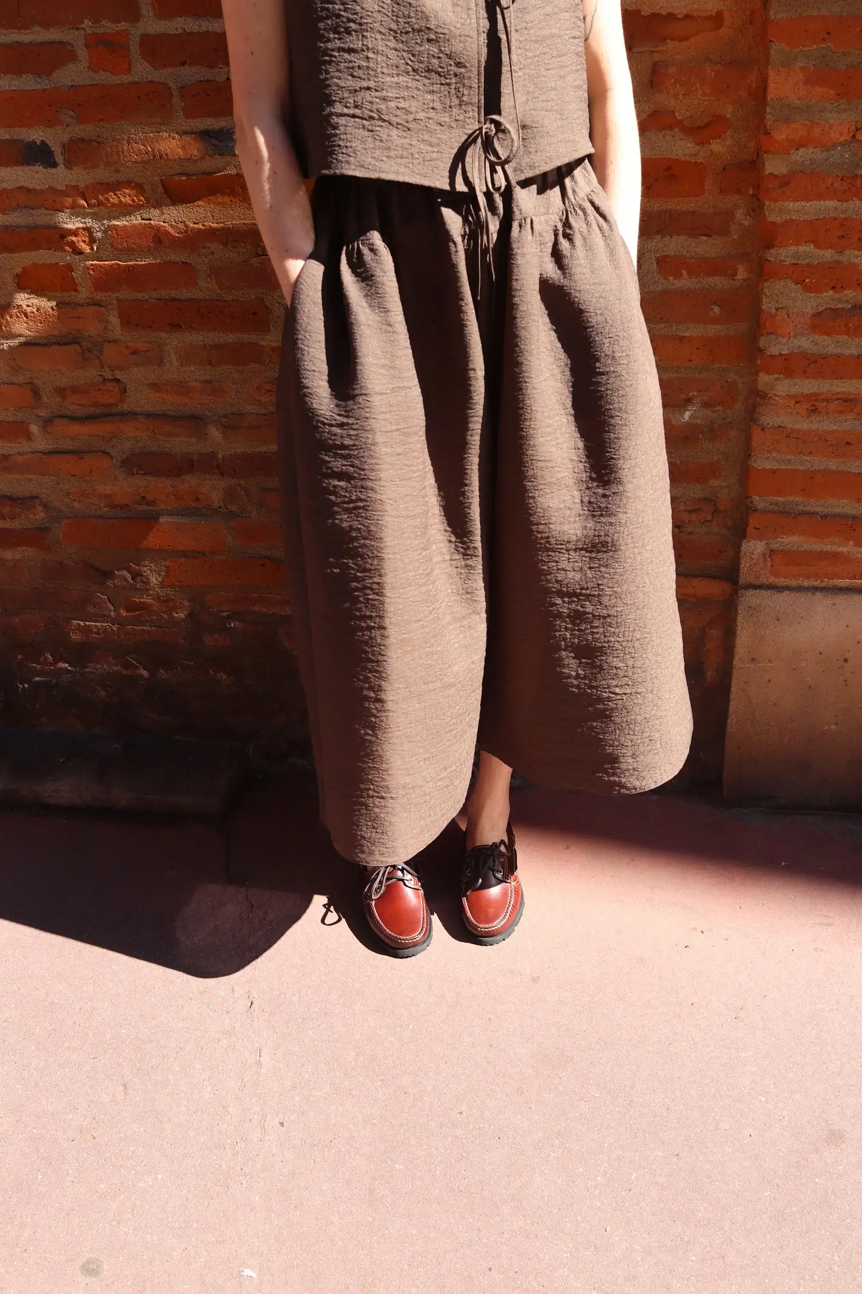 Eleph - SWEET CULOTTE C9010211 - BROWN