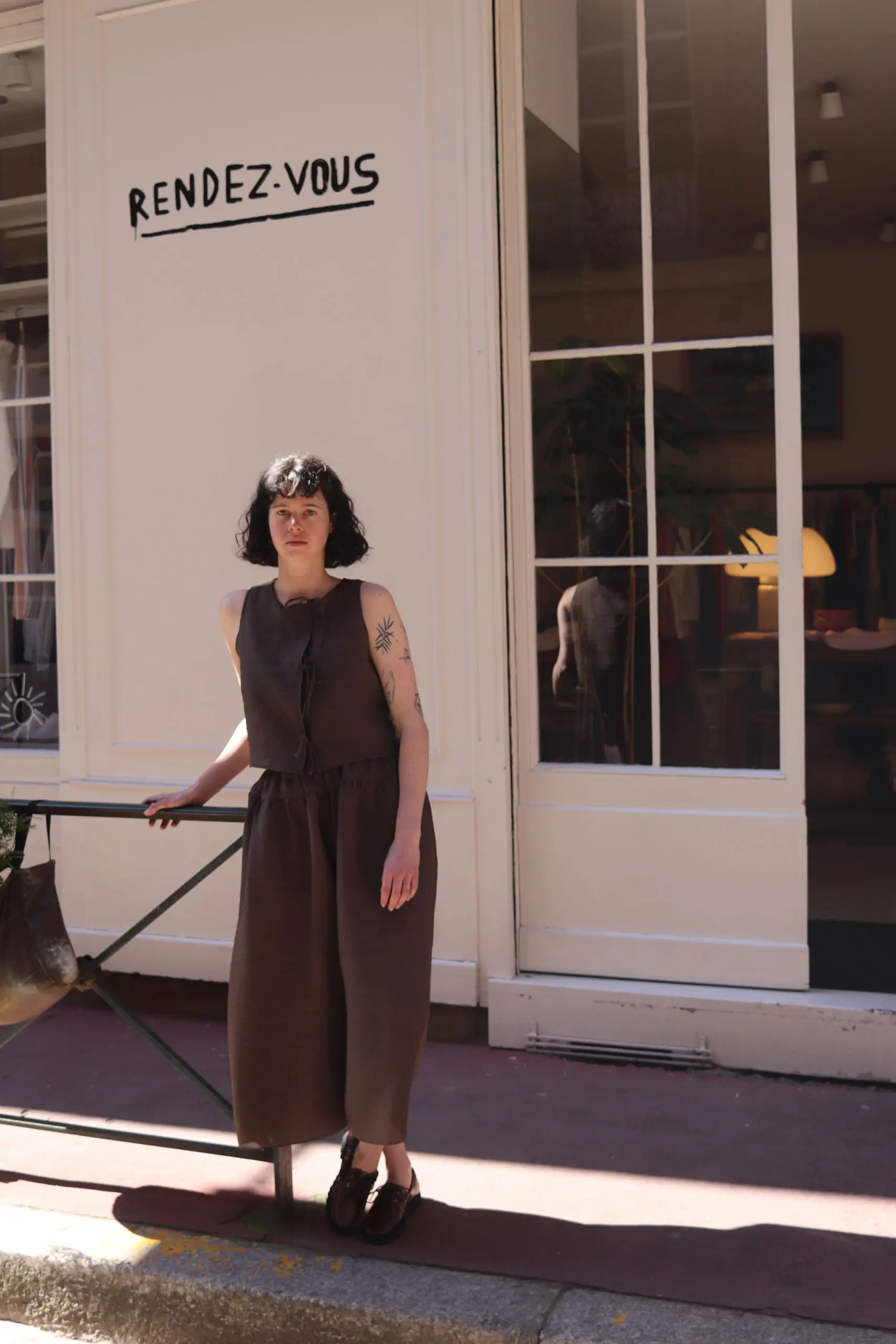 Eleph - ANOUK BOW TOP C9010302 - BROWN