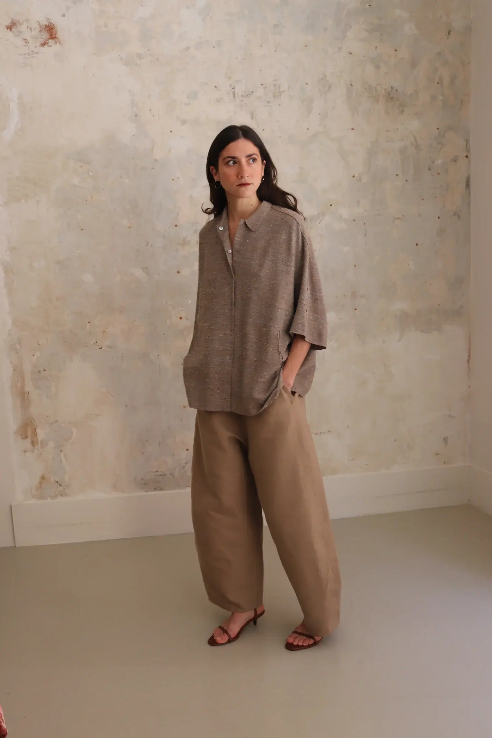 Boboutic - Trousers 5055 - Warm Taupe