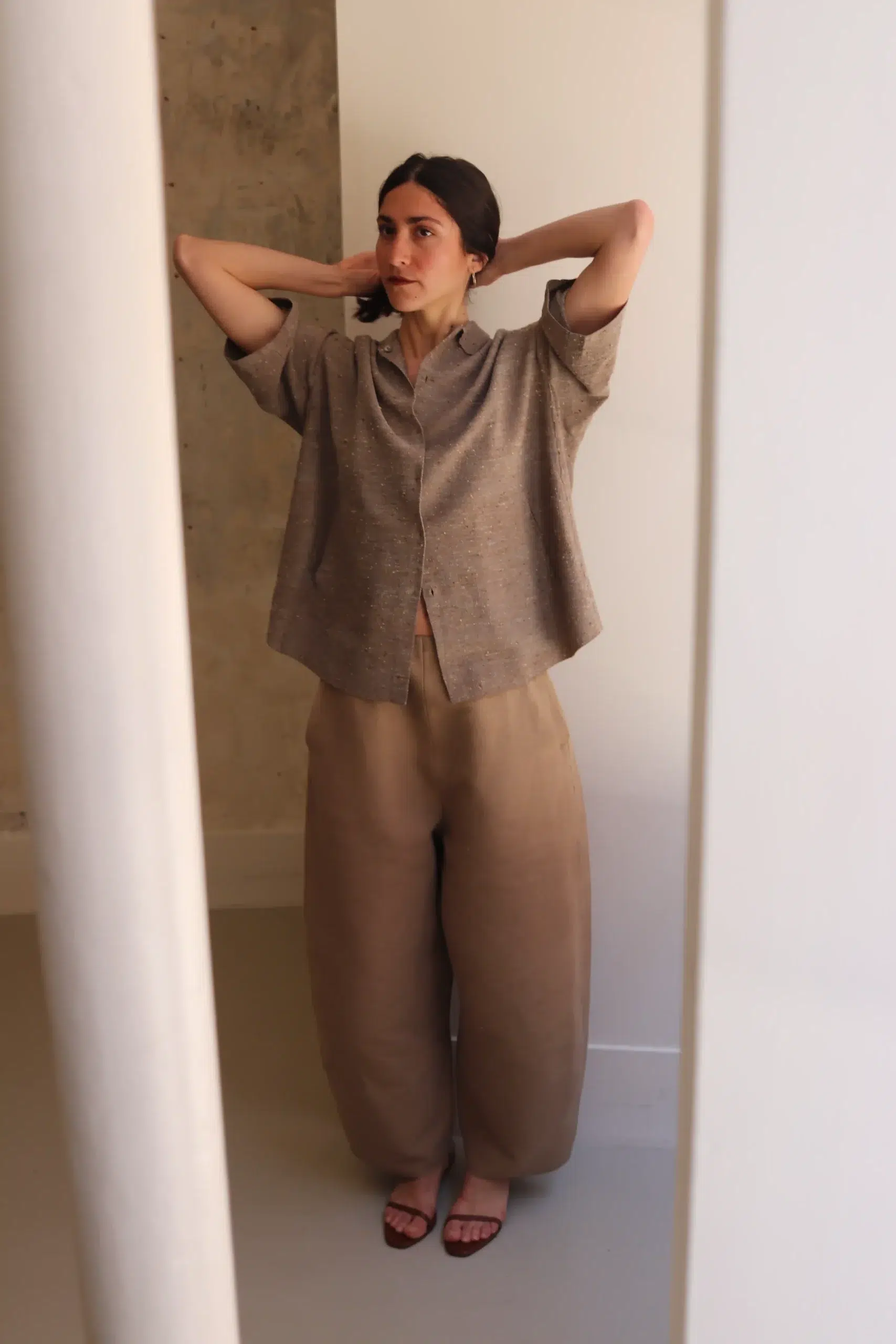 Boboutic - Trousers 5055 - Warm Taupe