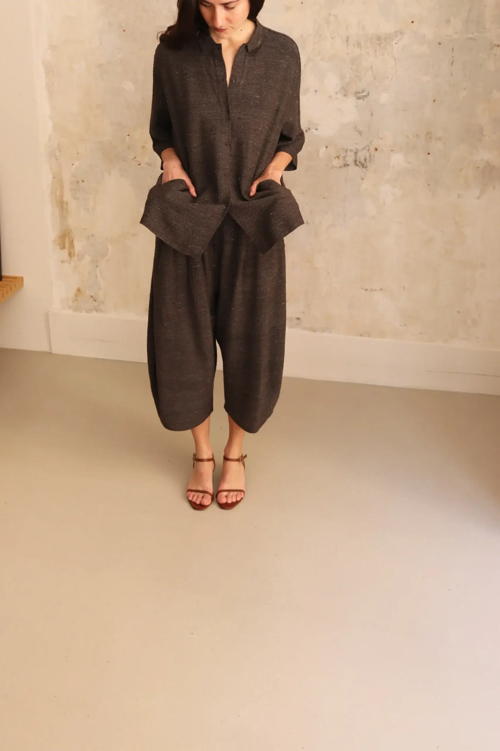 Boboutic - Short Trousers 5044 - Gray Blue