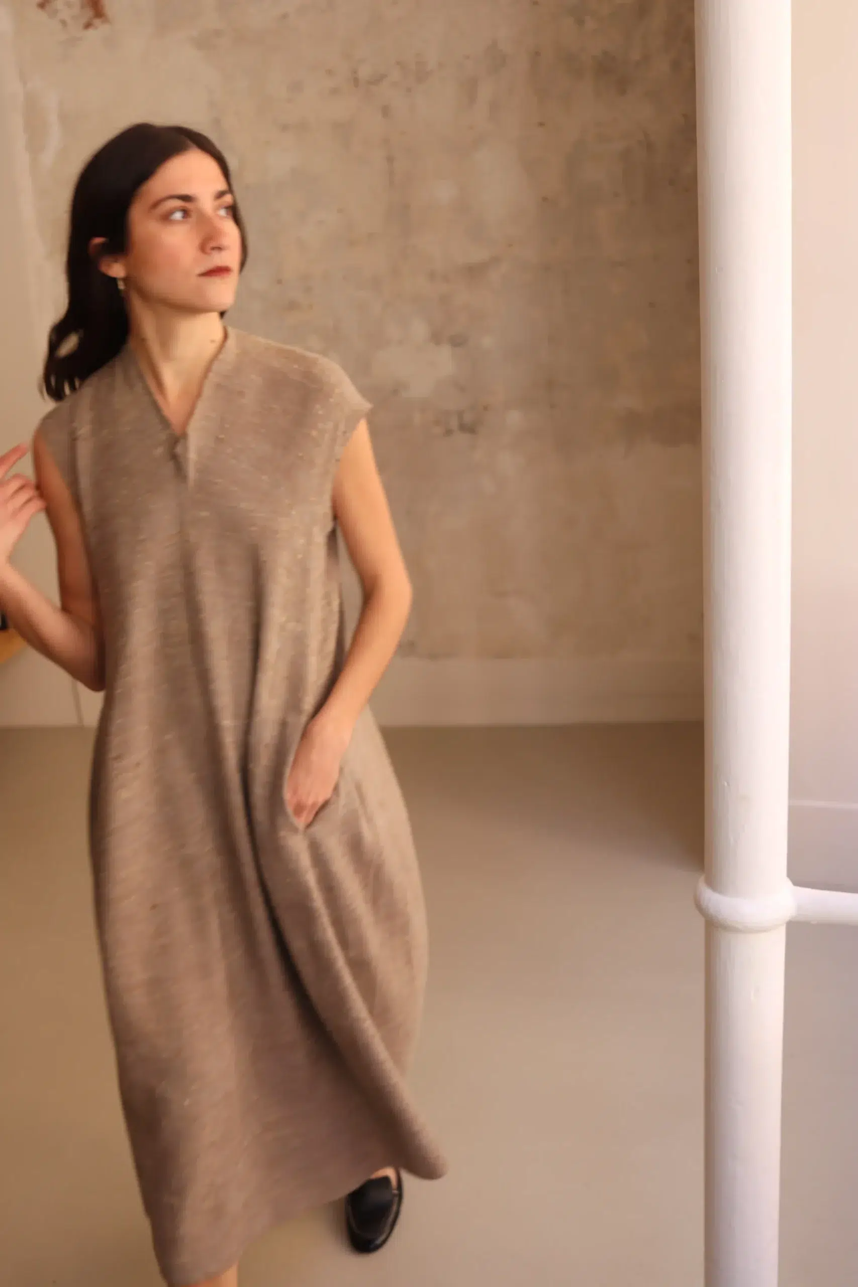 Boboutic - Dress 5042 - Taupe