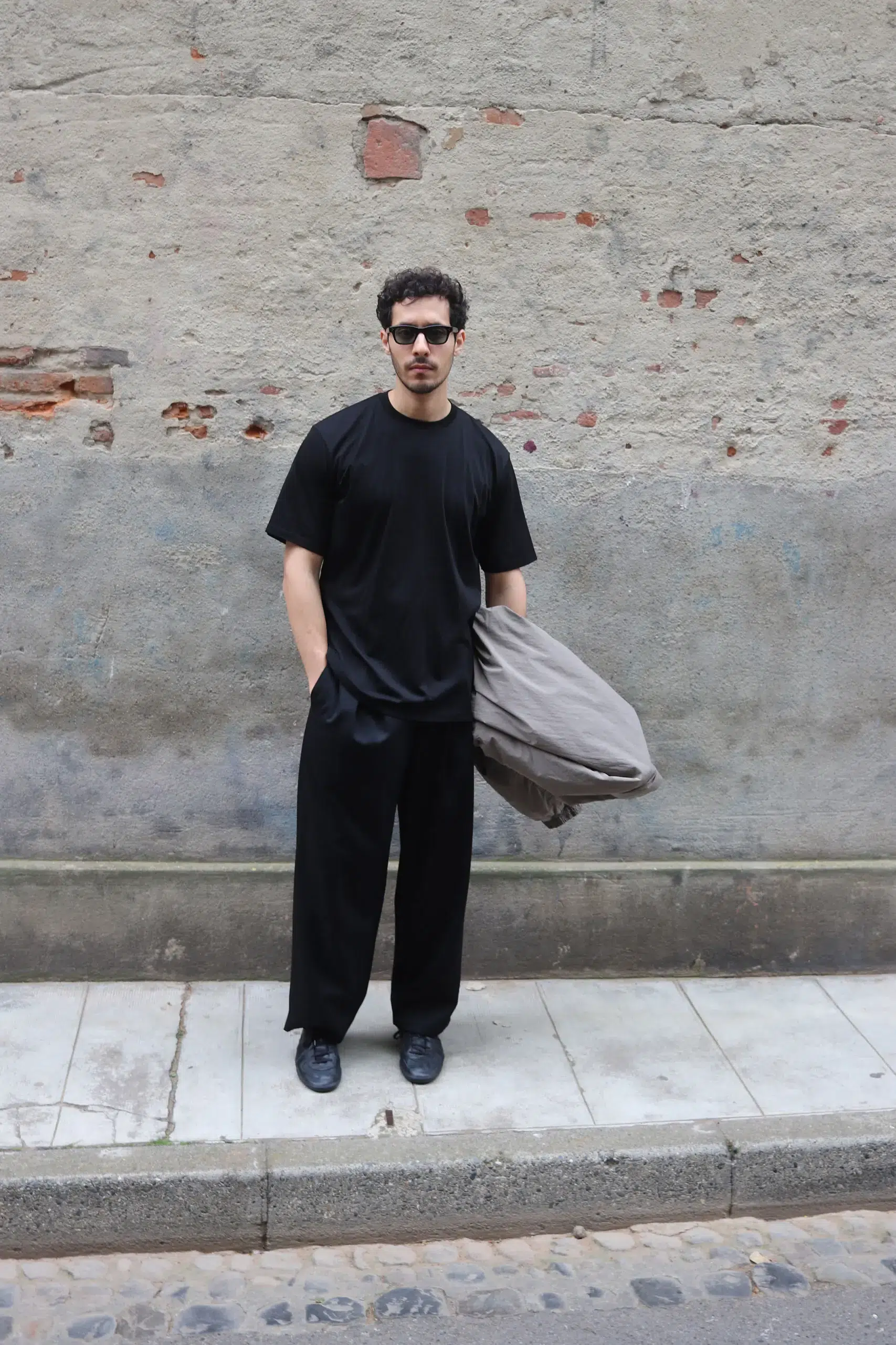 STEIN - SUVIN COTTON BASIC TEE ST.1504 - BLACK