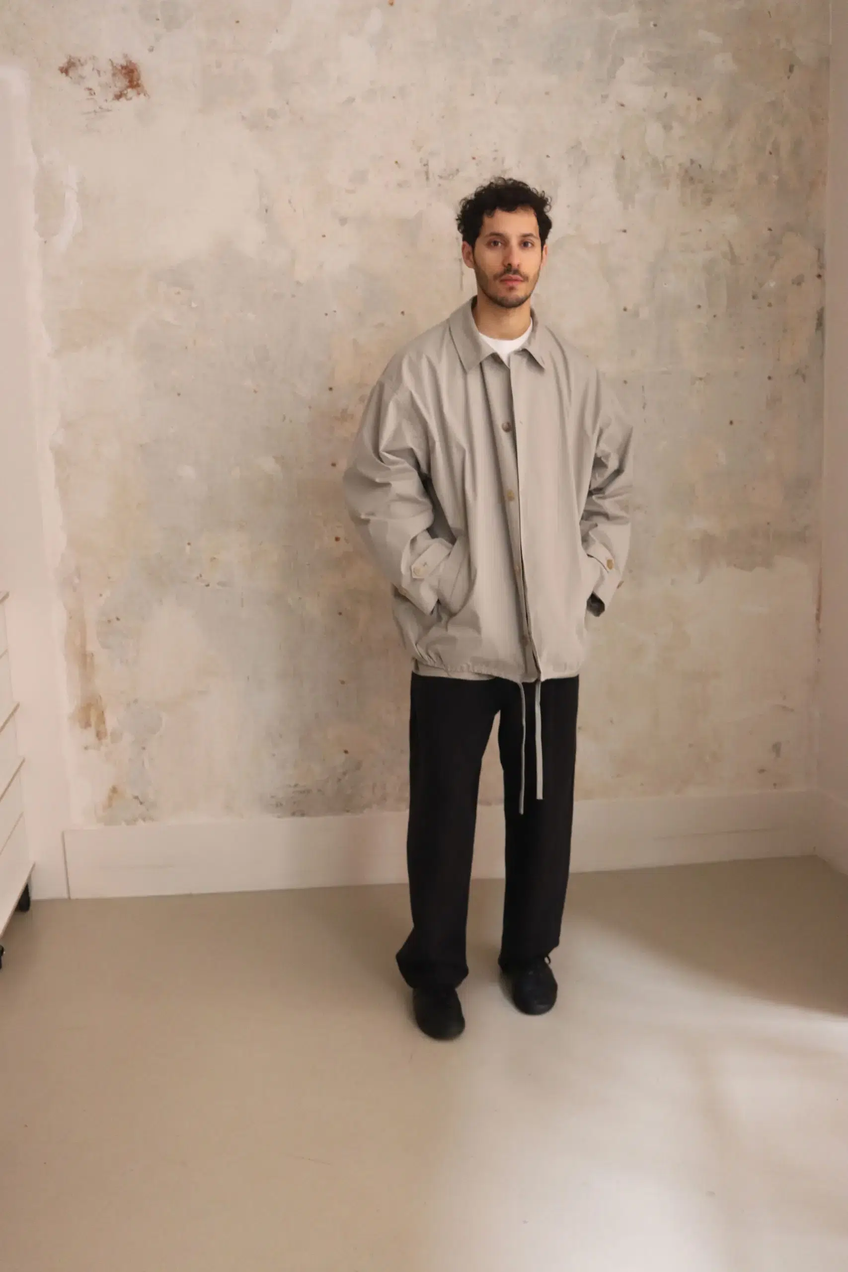 Yoko Sakamoto - COACH JACKET - BEIGE (L)