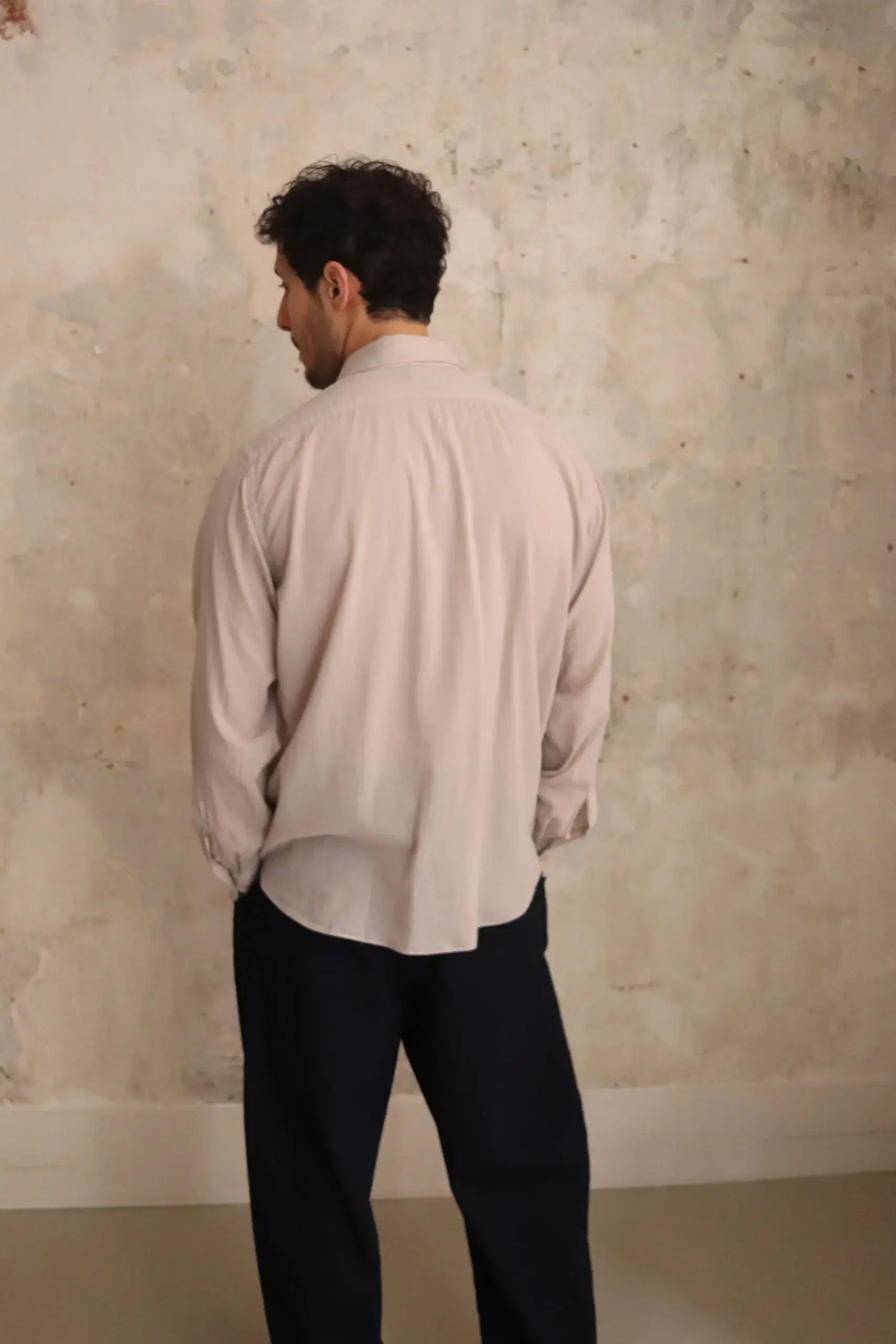 Everyday Shirts - MEN REGENT7 76T2920 - NAT UNITO TINTO CAPO / GAR.DYED NAT PLAIN