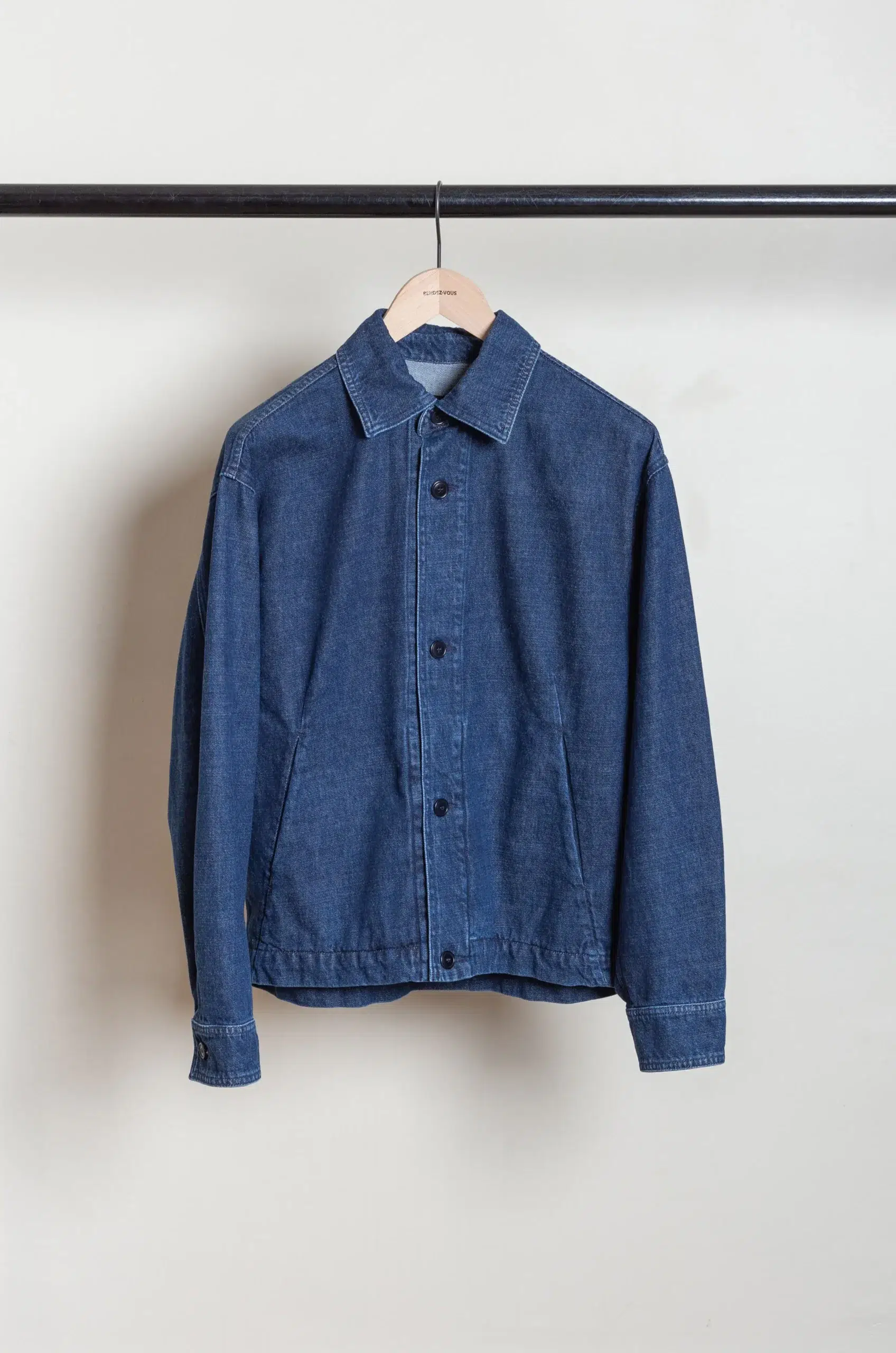 Arpenteur - LUX J MENS SHORT JACKET - DARK INDIGO