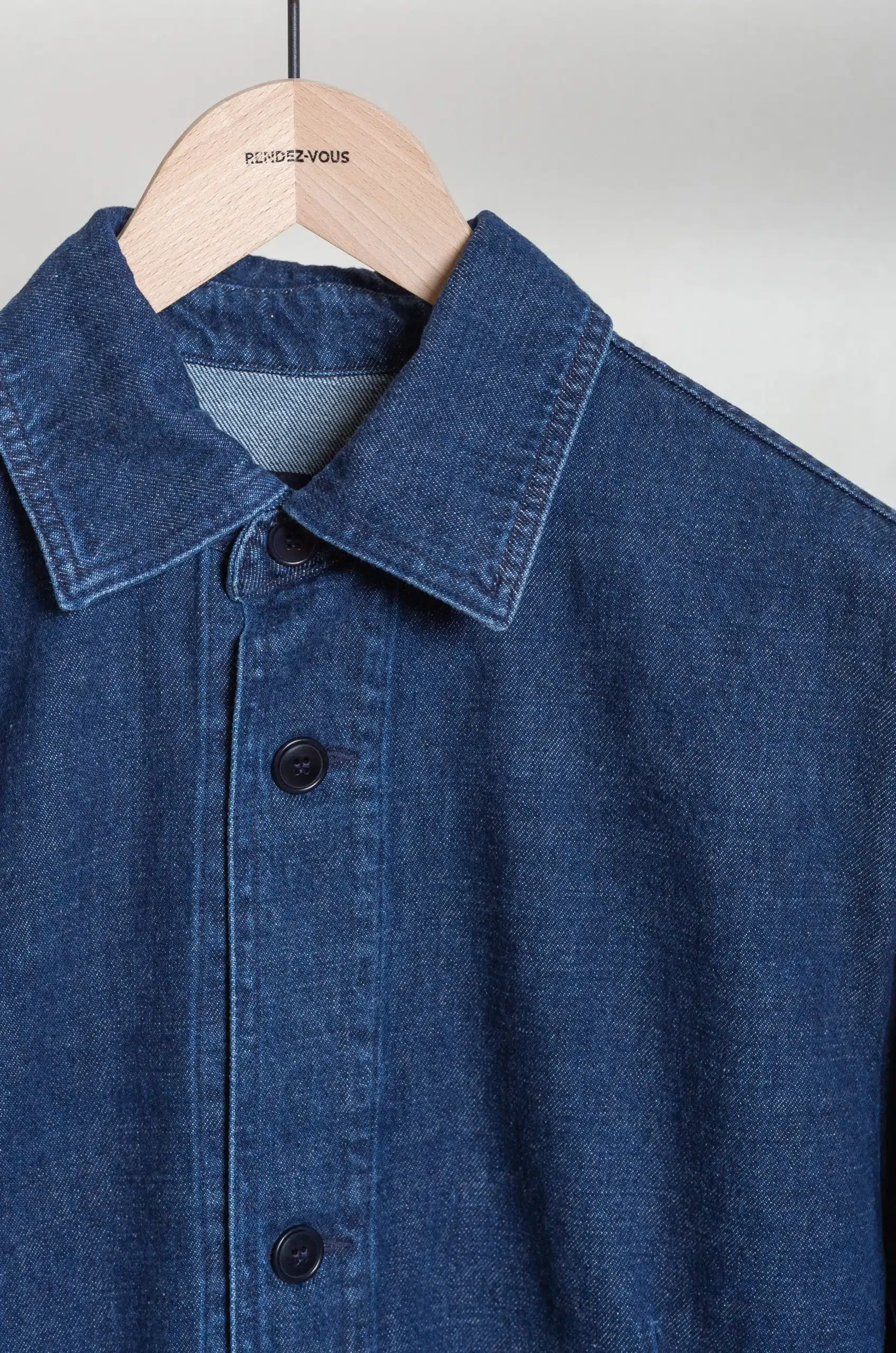 Arpenteur - LUX J MENS SHORT JACKET - DARK INDIGO