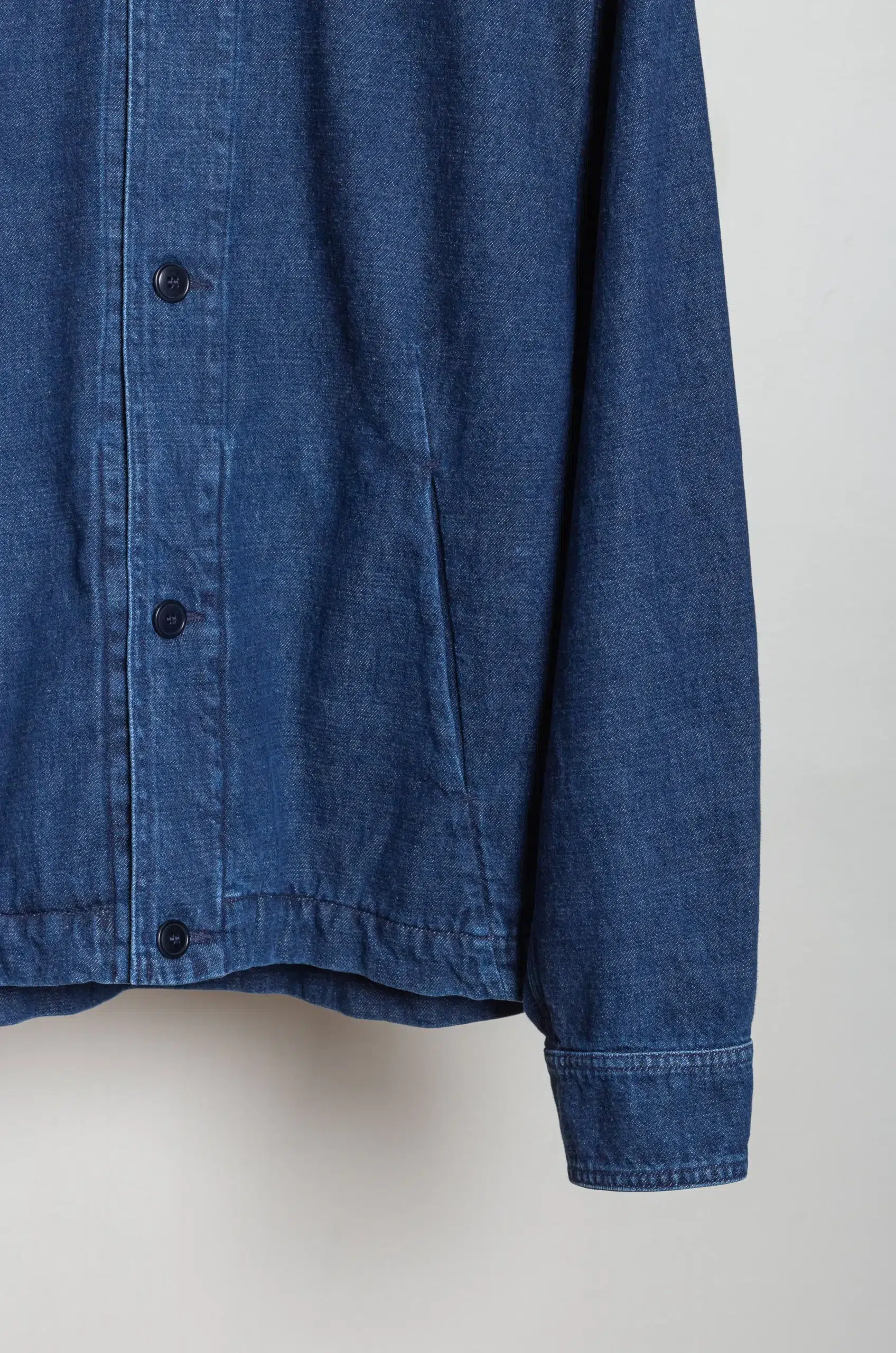 Arpenteur - LUX J MENS SHORT JACKET - DARK INDIGO