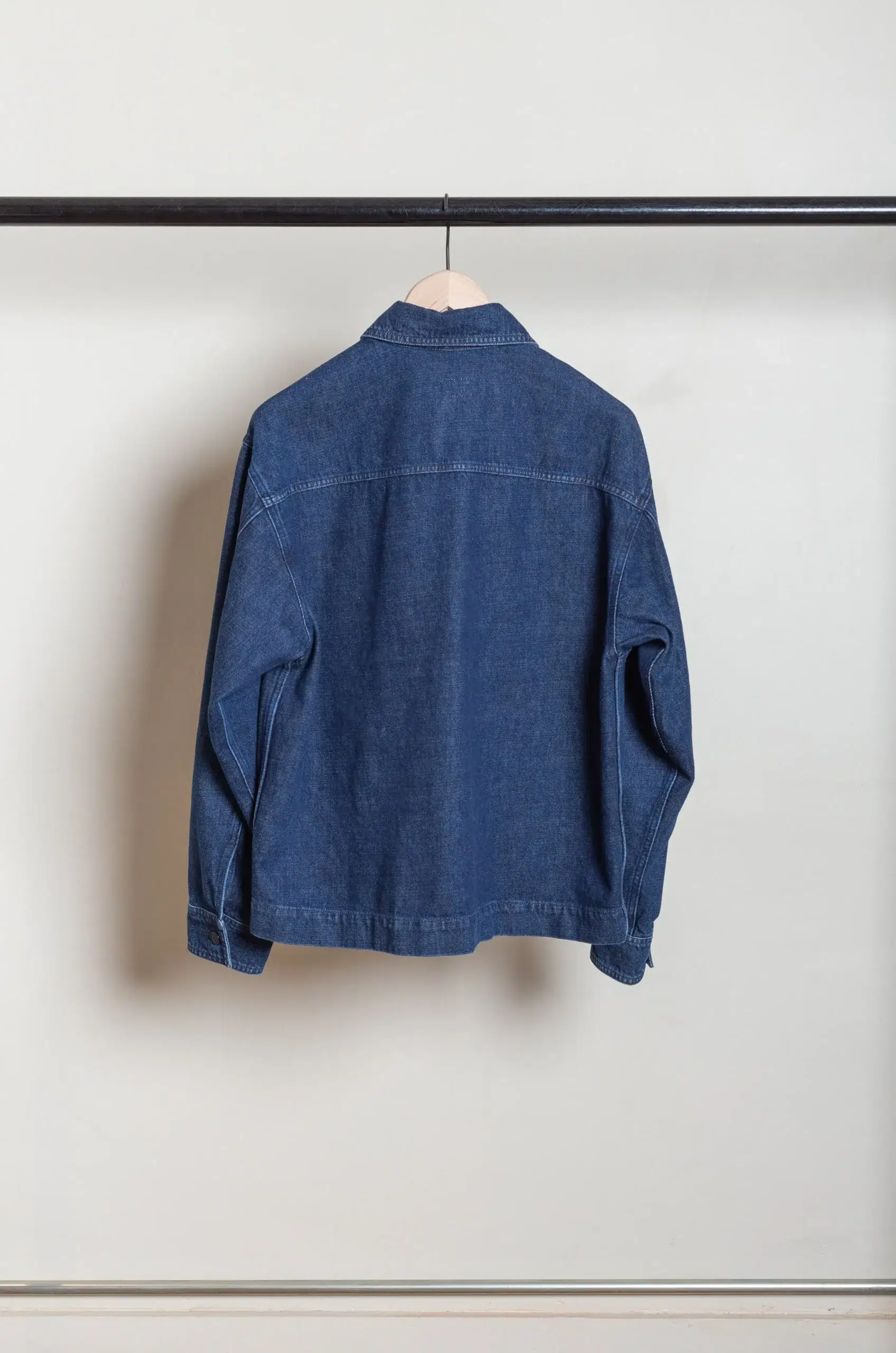 Arpenteur - LUX J MENS SHORT JACKET - DARK INDIGO