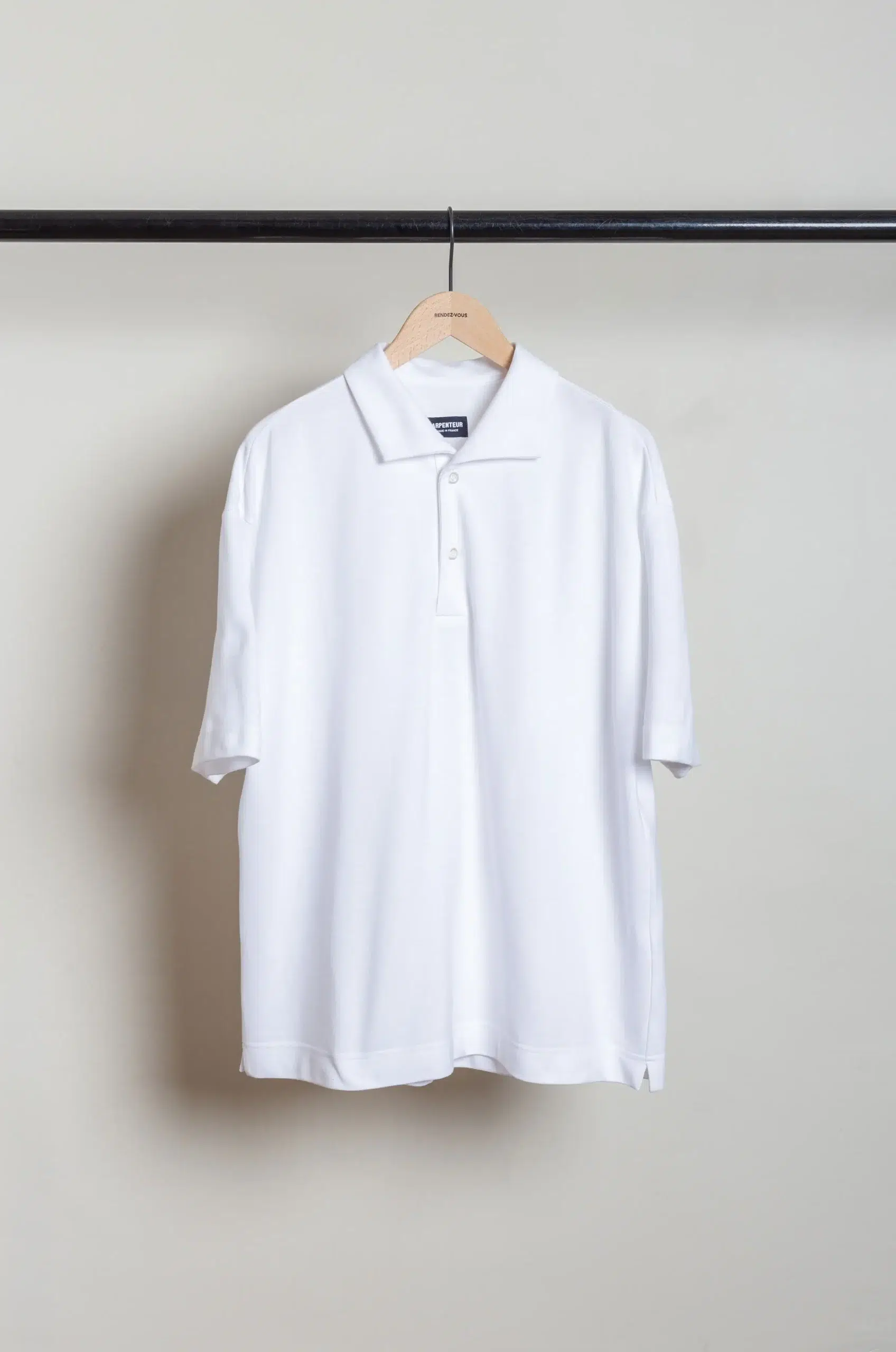 Arpenteur - MENS POLO - WHITE