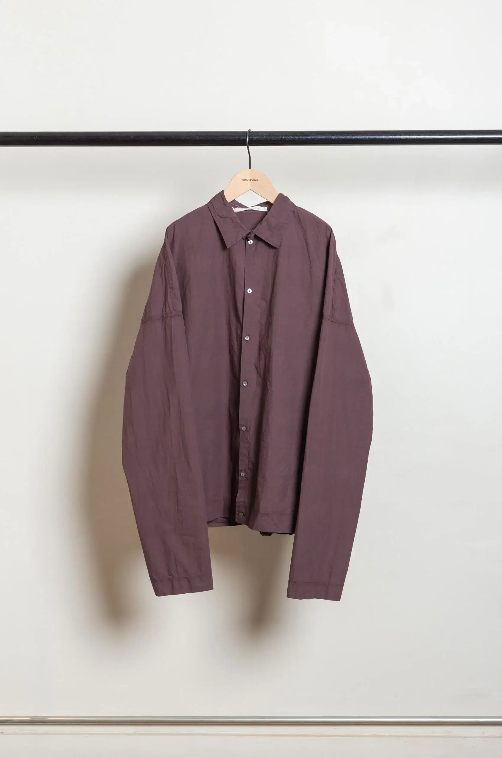 Album Di Famiglia - UNISEX COLLAR SHIRT TC - GRAPE