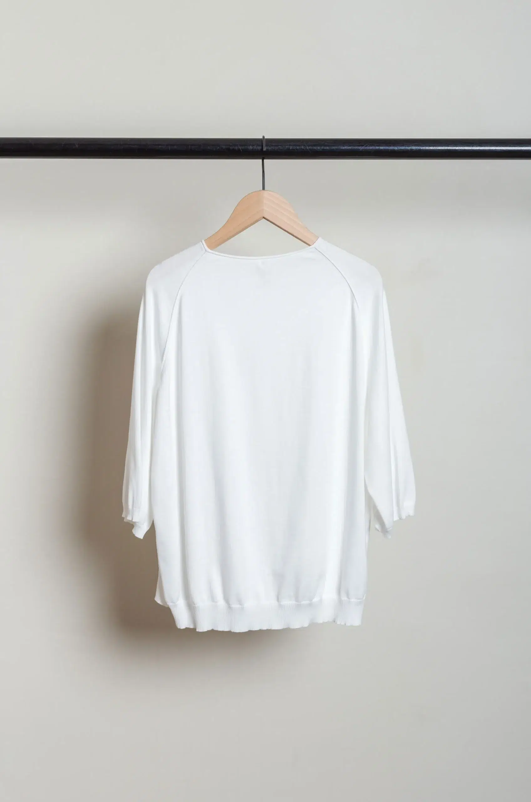 Boboutic - Short Sleeves Sweater 5011 - Milk