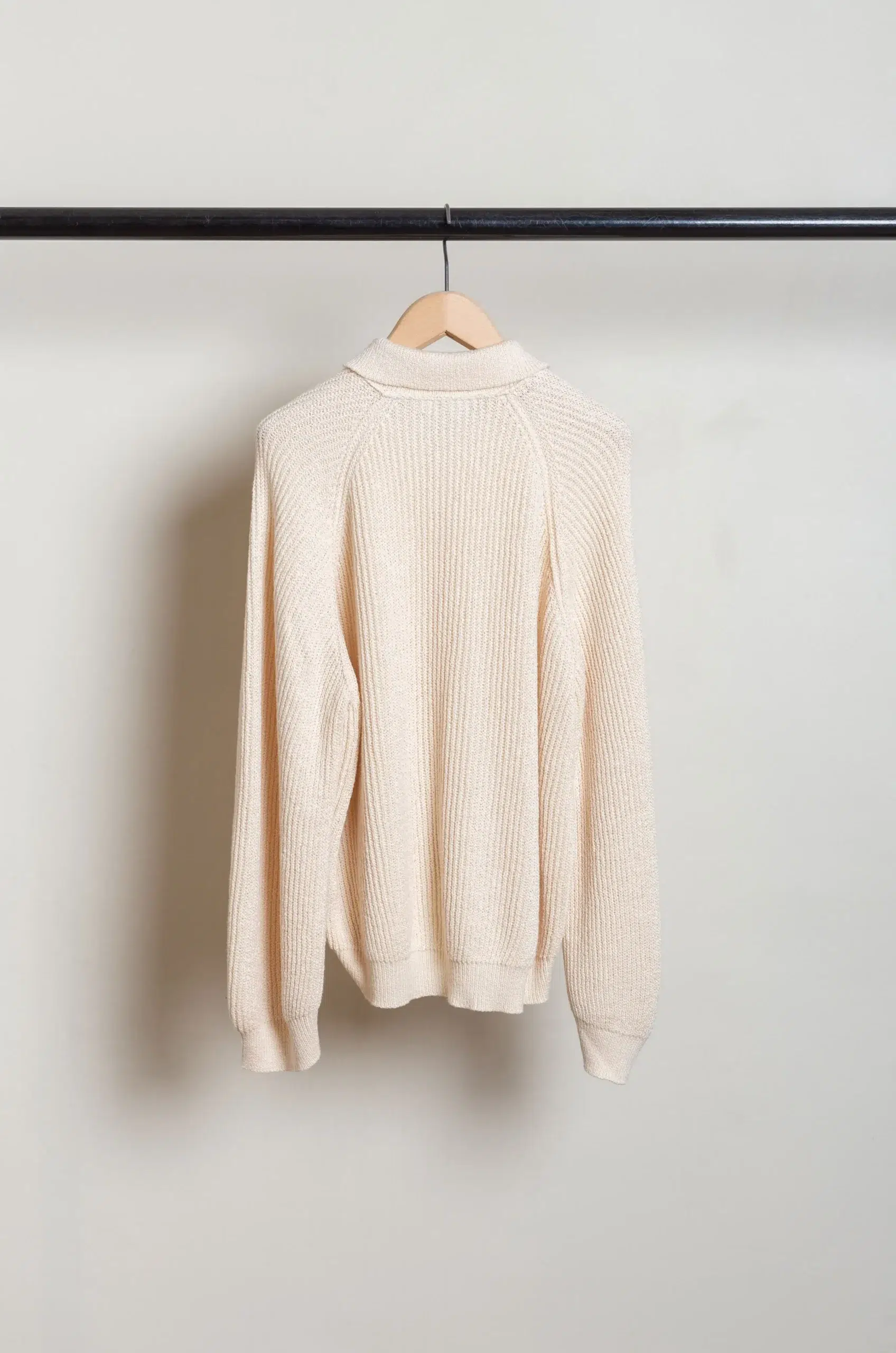 Boboutic - Shirt Cardigan Ribbed - Milk