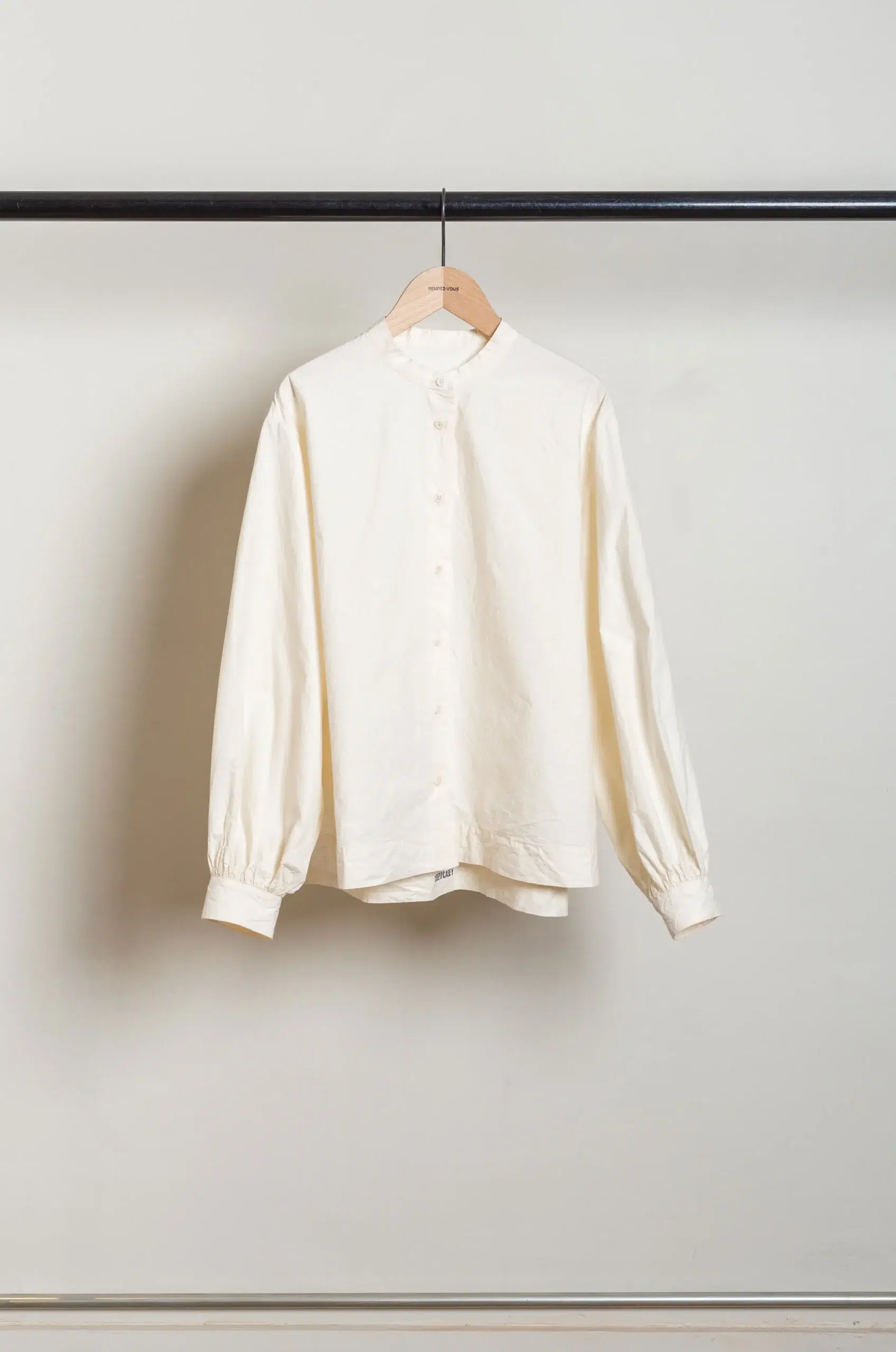 Casey Casey - BIGGY GRANDAD SHIRT 26FC405 - NATURAL