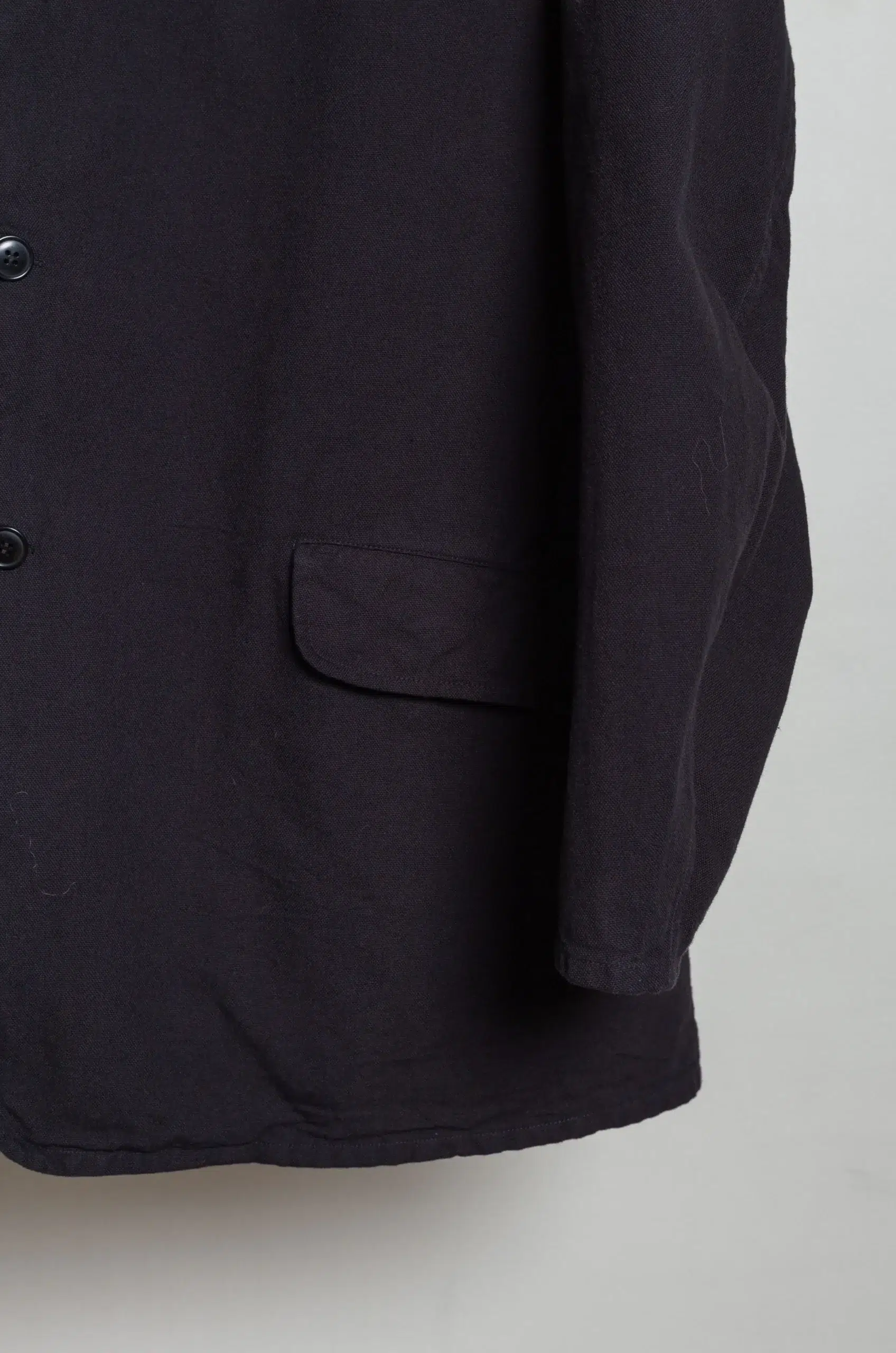 Comoli - COTTON DUCK JACKET D01-01012 - BLACK