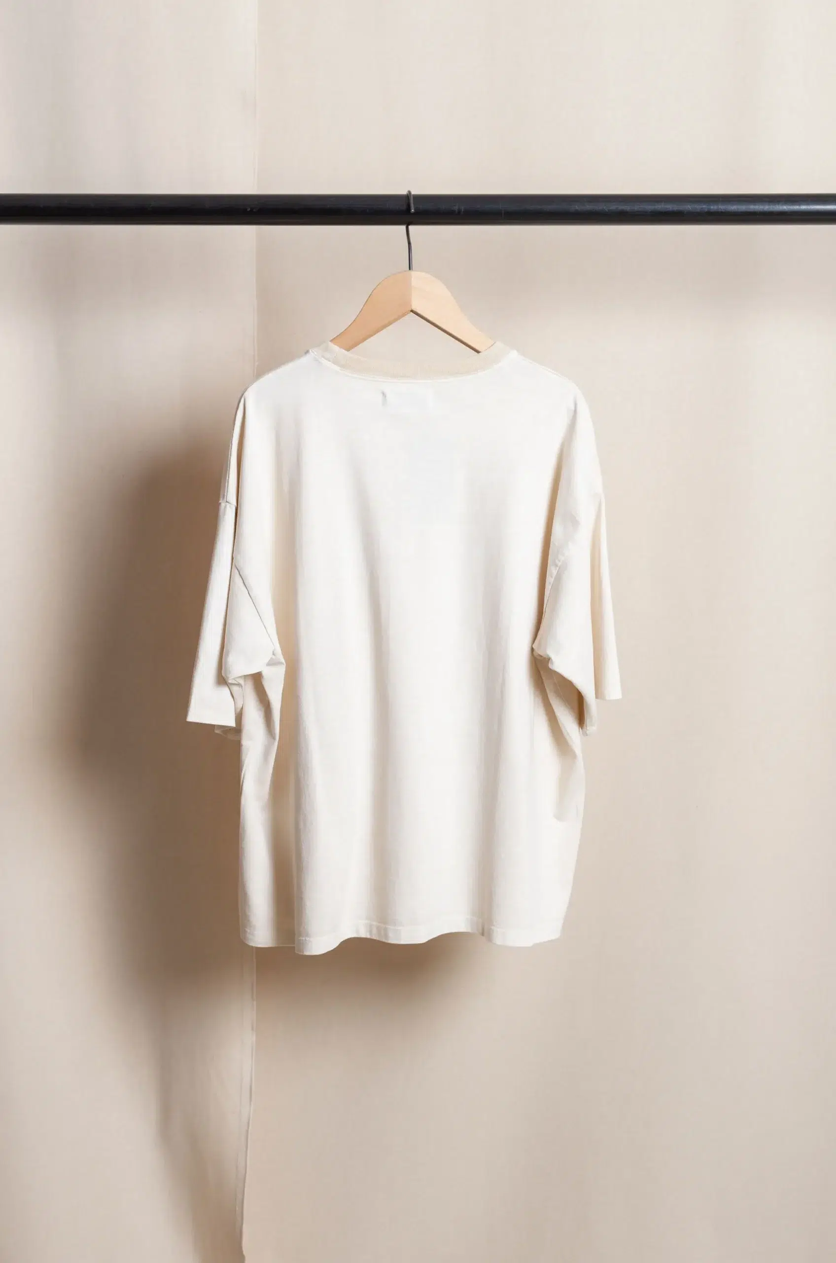 Dopple & Scent - Pigment-Dyed T-shirt DS01026 - Ivory