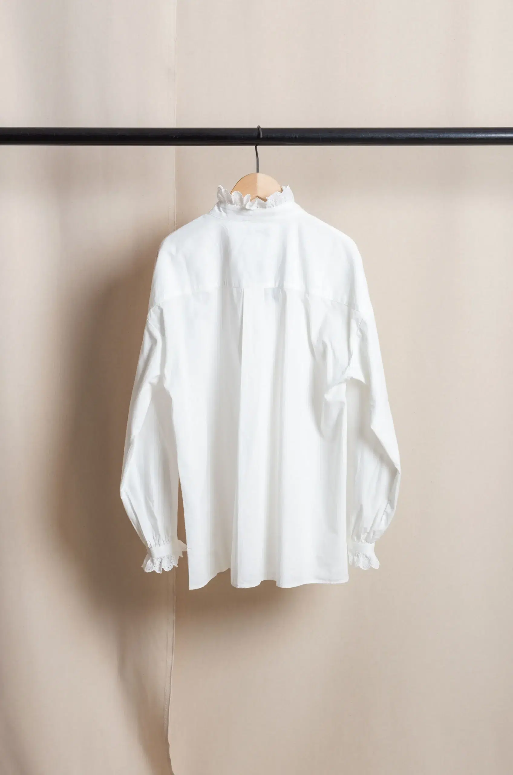 Dopple&Scent - Vintage Lace Blouse DS01013 - White