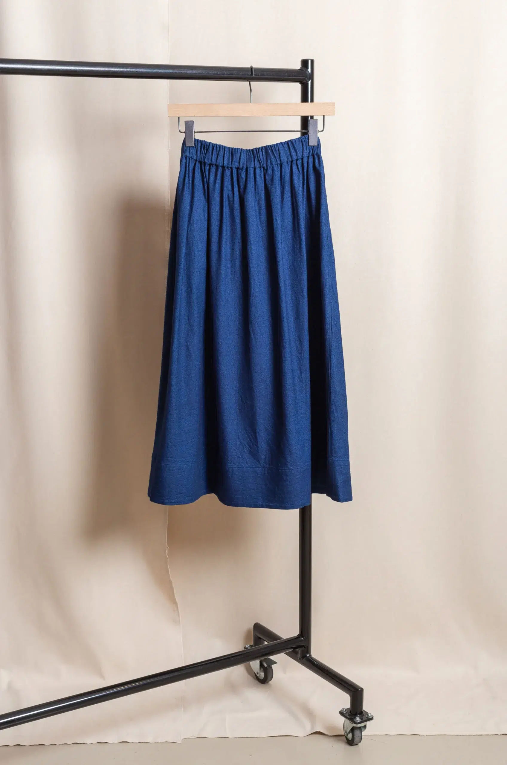 Dopple & Scent - Gathered Skirt DS01009 - Indigo
