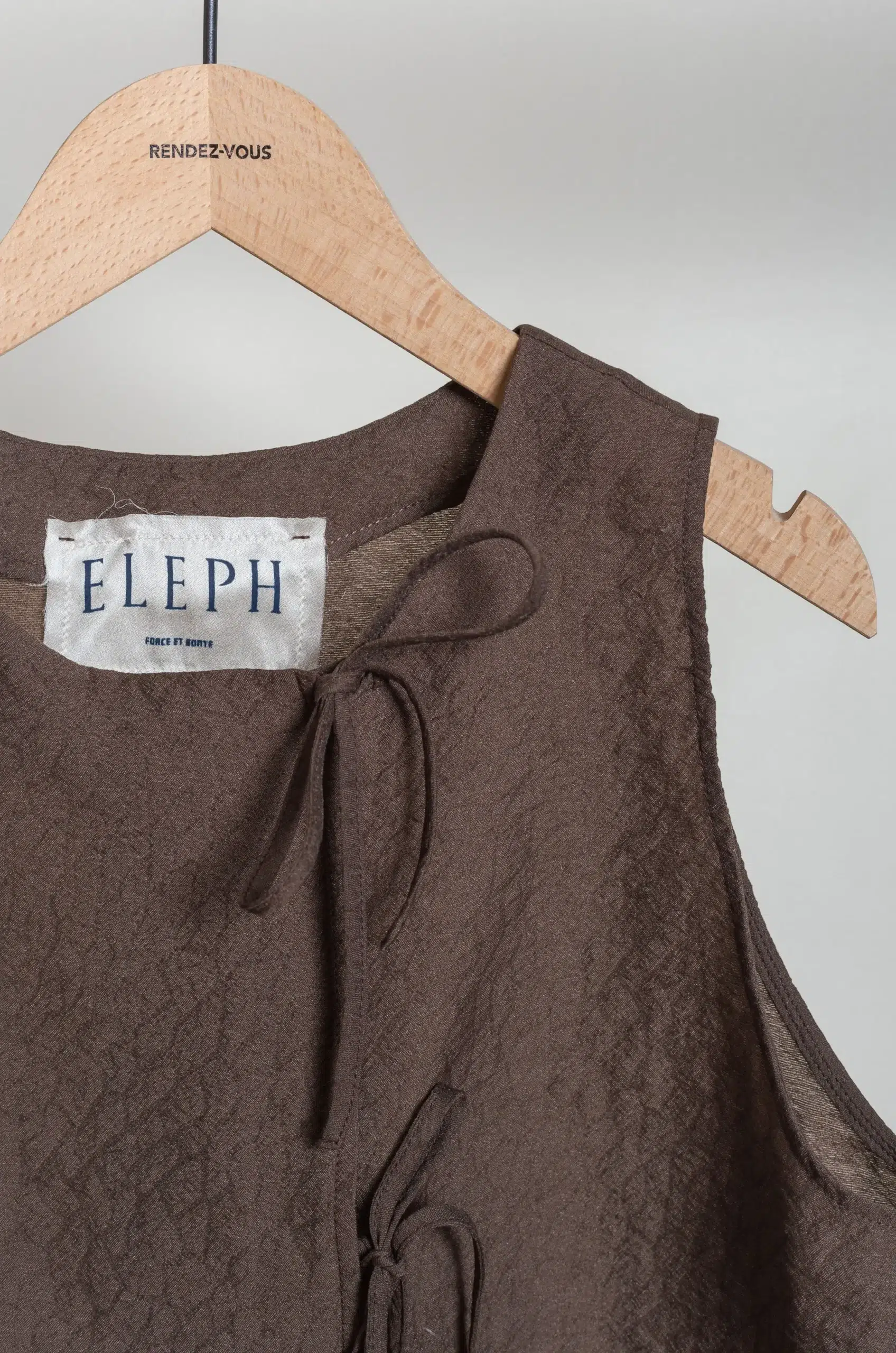 Eleph - ANOUK BOW TOP C9010302 - BROWN