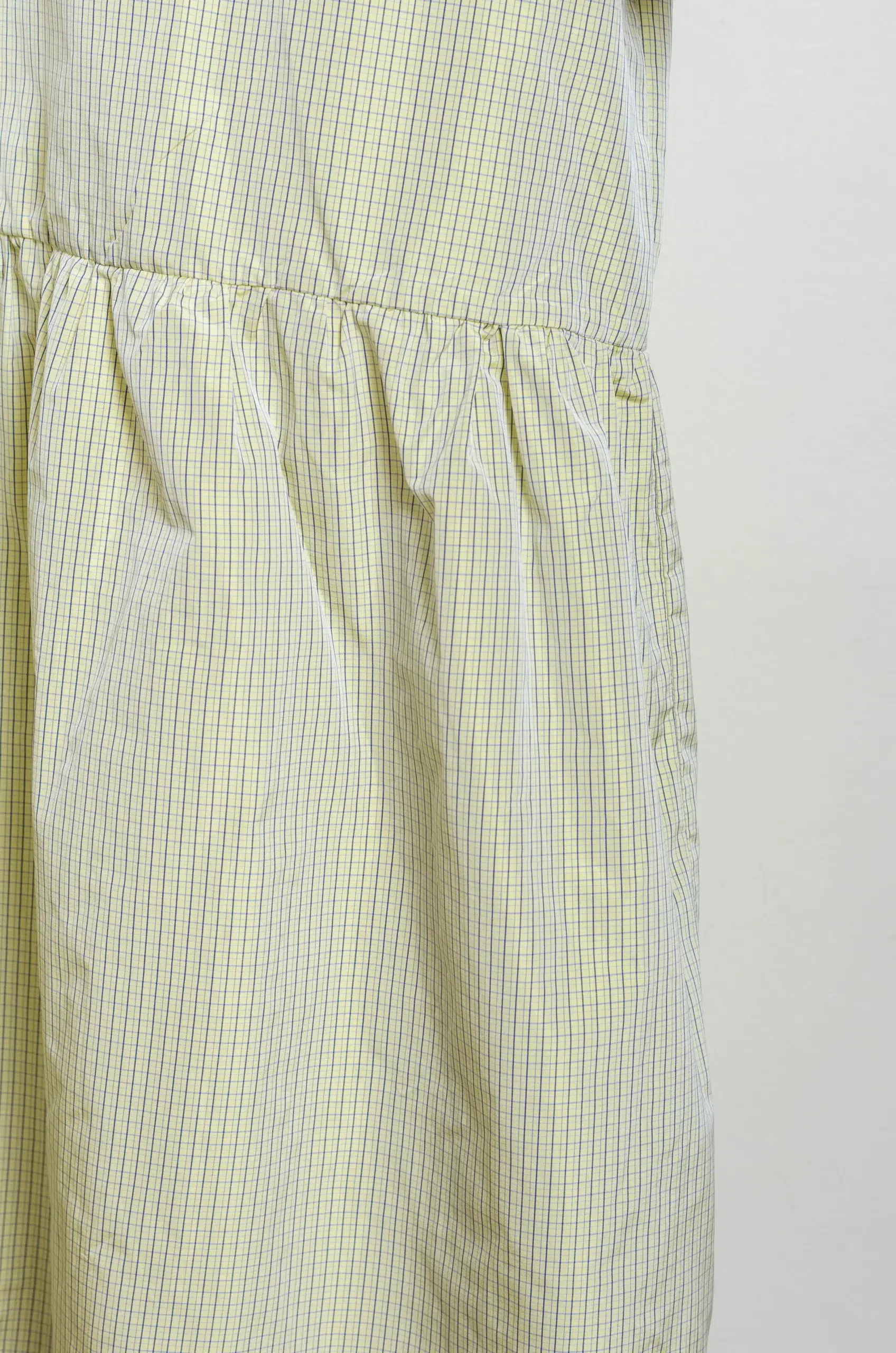 Eleph - SHORT MUMU DRESS C9010417 - GREEN CHECK