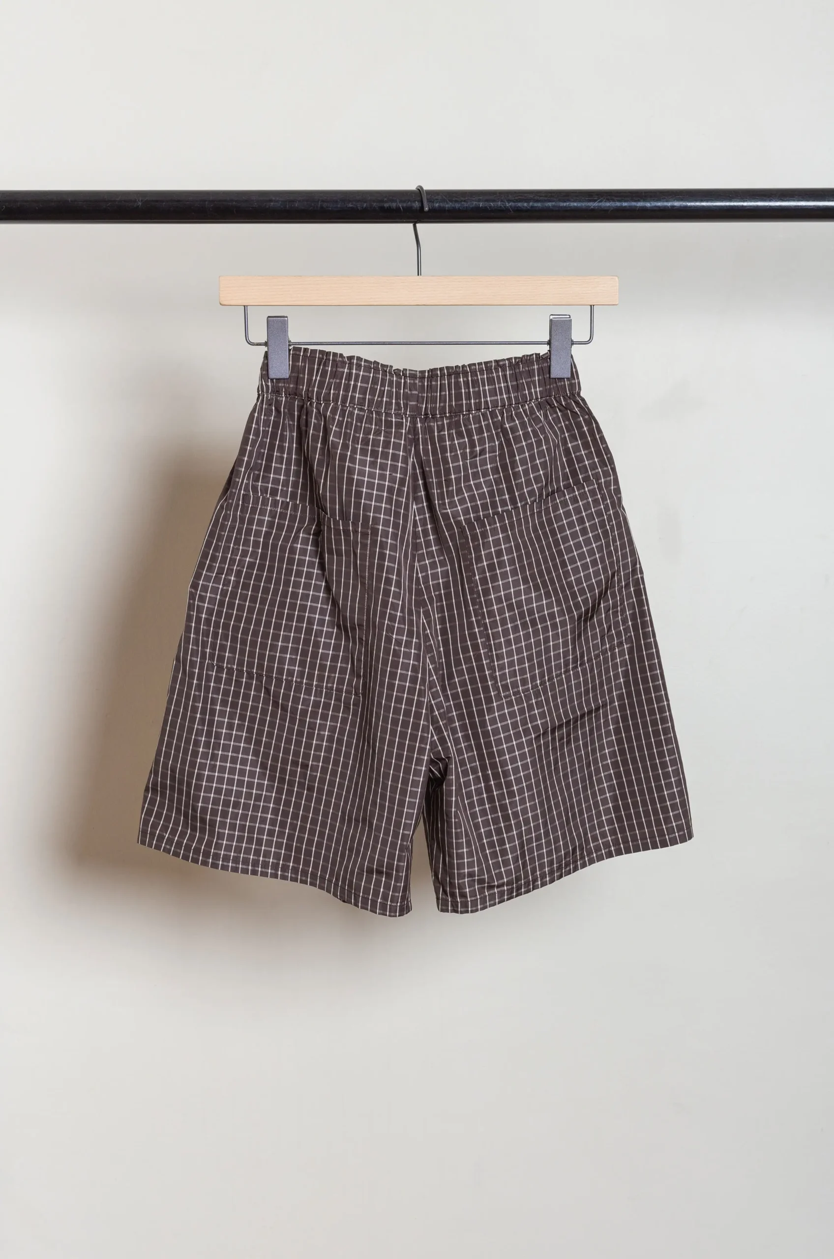 Eleph - LUCY SHORTS C9011001 - BROWN CHECK