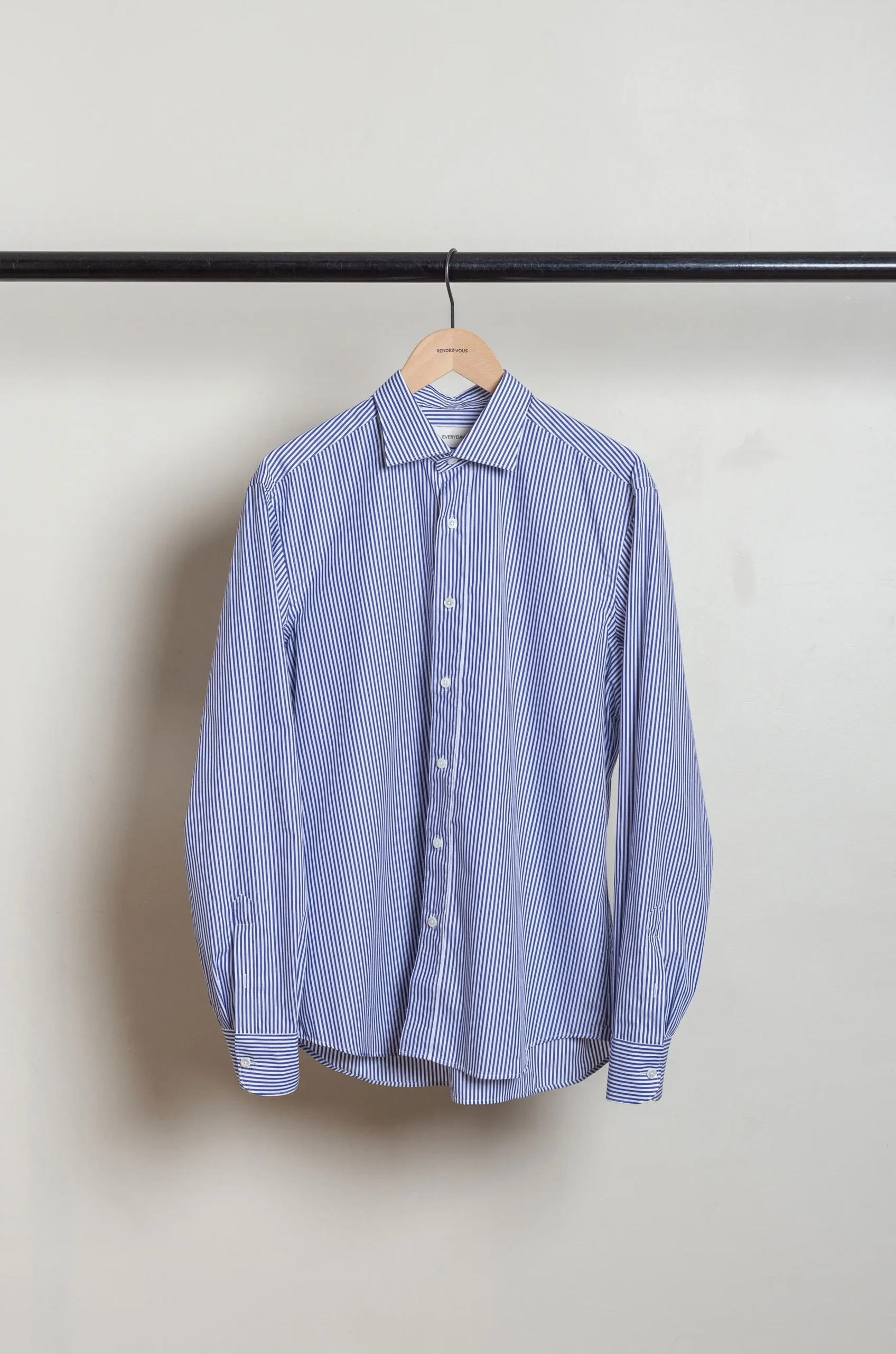 Everyday Shirts - REGENTSOFT W015608 - RIGA BLU / DARK BLUE STRIPED