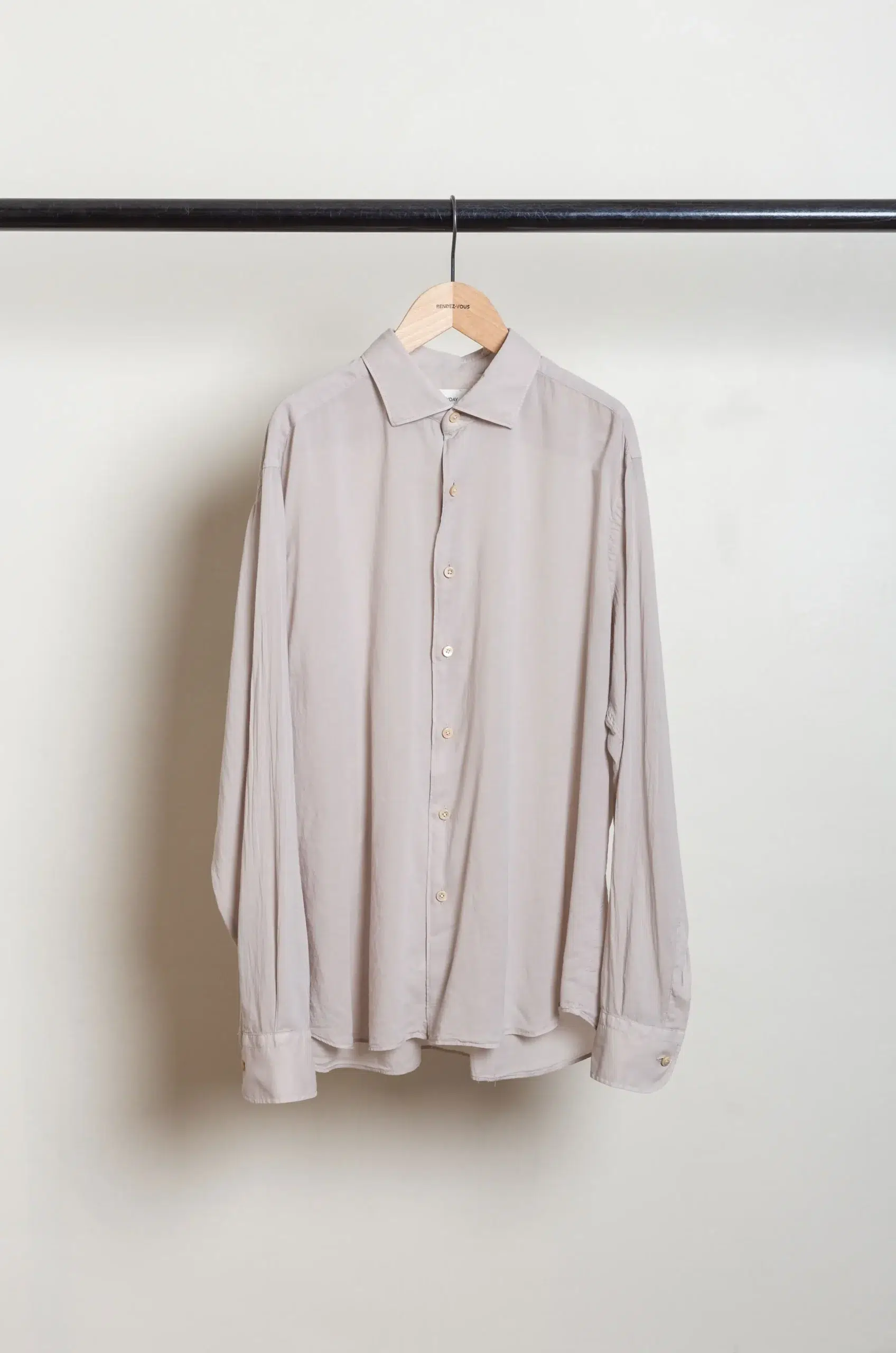 Everyday Shirts - MEN REGENT7 76T2920 - NAT UNITO TINTO CAPO / GAR.DYED NAT PLAIN