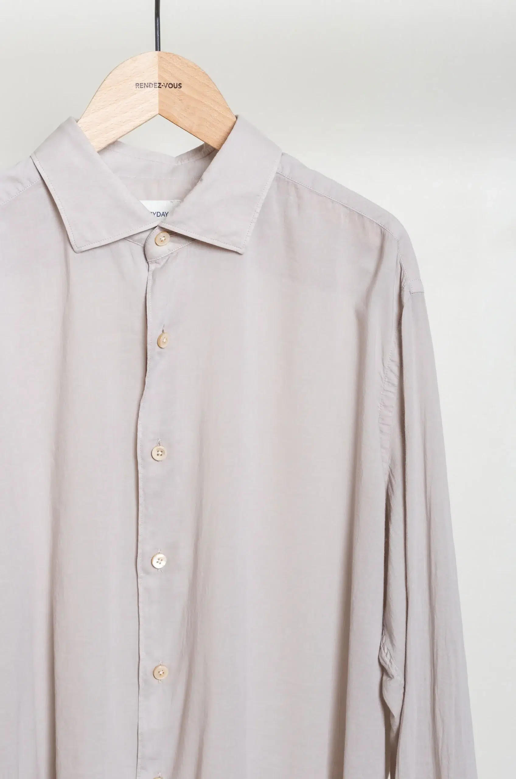 Everyday Shirts - MEN REGENT7 76T2920 - NAT UNITO TINTO CAPO / GAR.DYED NAT PLAIN