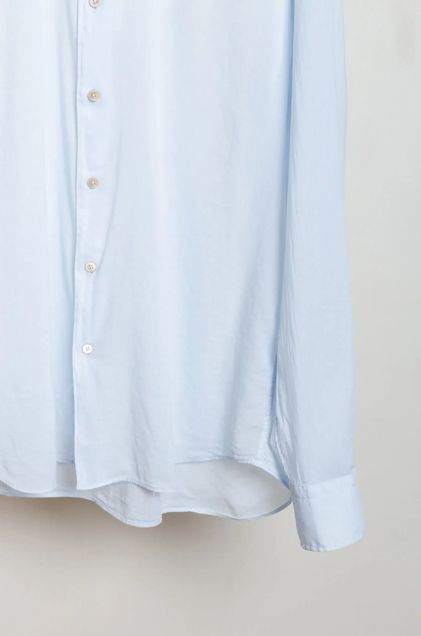 Everyday Shirts - MEN REGENT7 76T2620 - CELESTE UNITO TINTO CAPO / GAR.DYED L.BLUE PLAIN