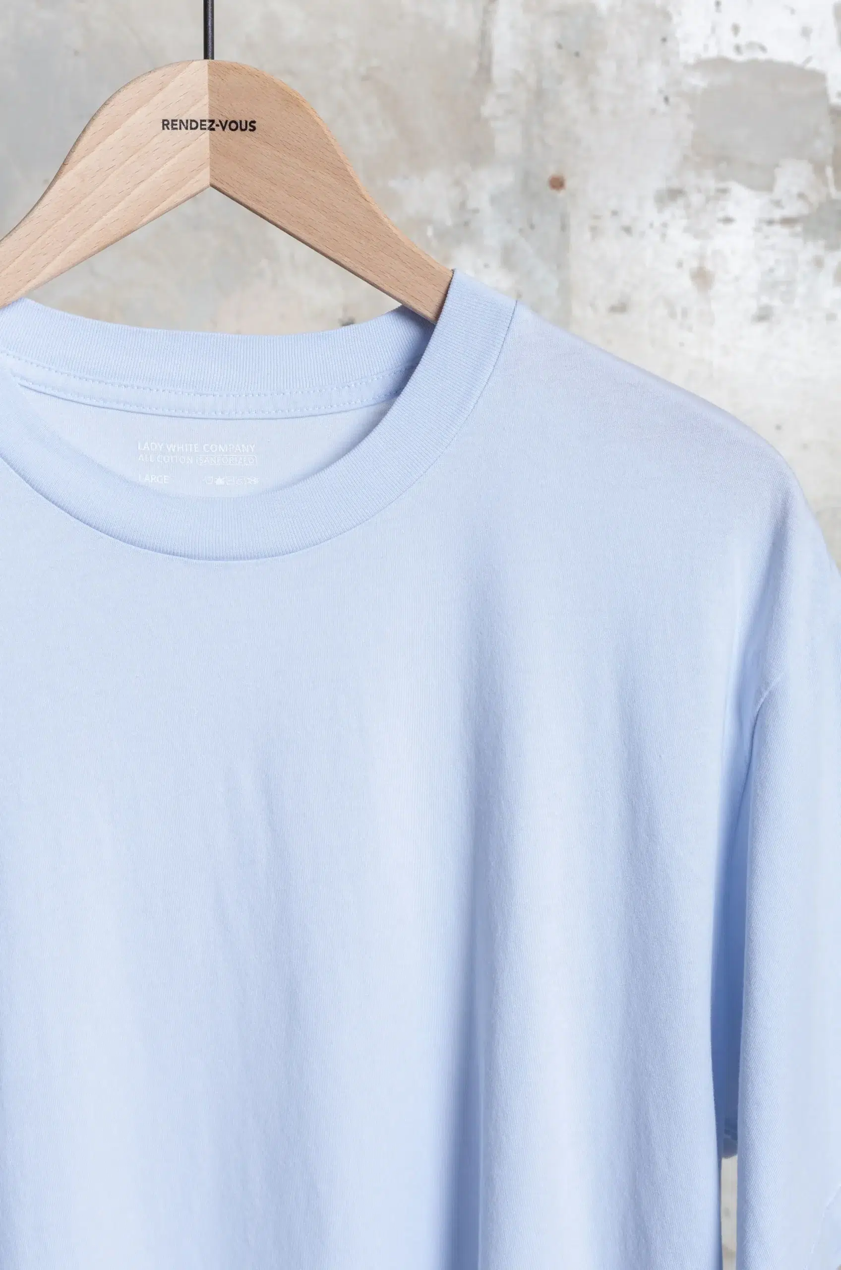 Lady White - ATHENS T-SHIRT - PALE BLUE