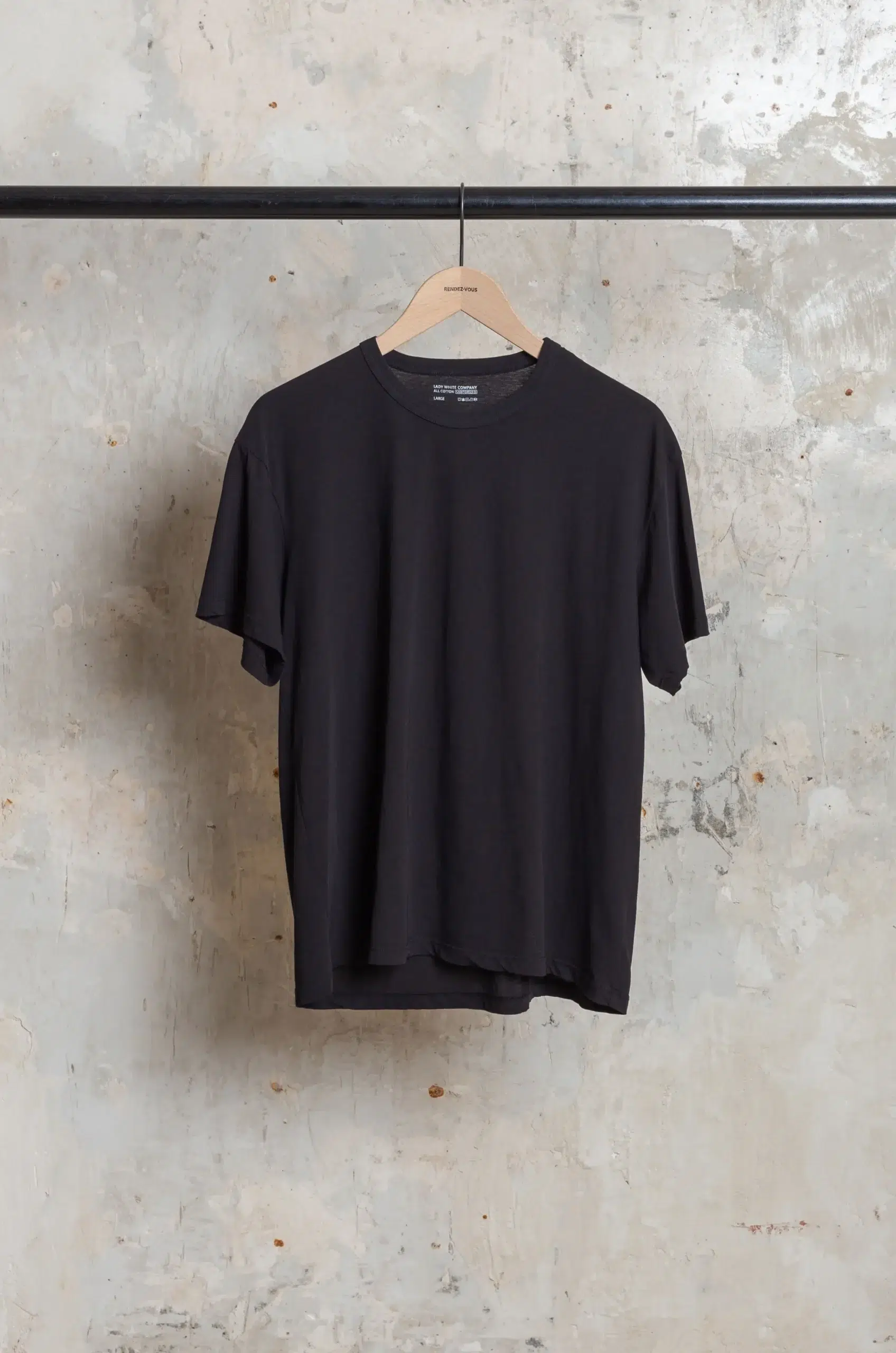 Lady White - DRY LITE T-SHIRT - BLACK