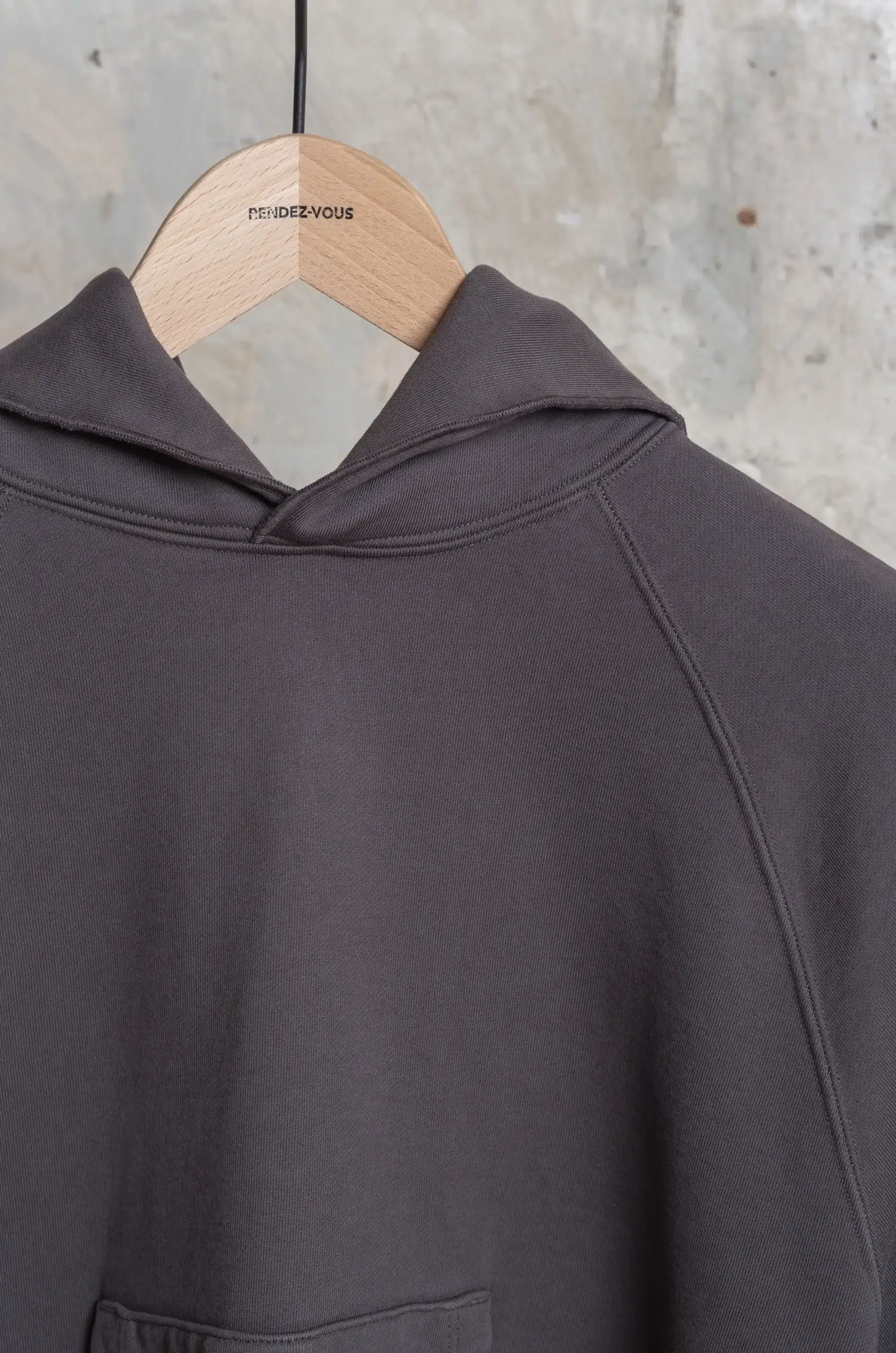 Lady White - SUPER WEIGHTED HOODIE - TIMBER