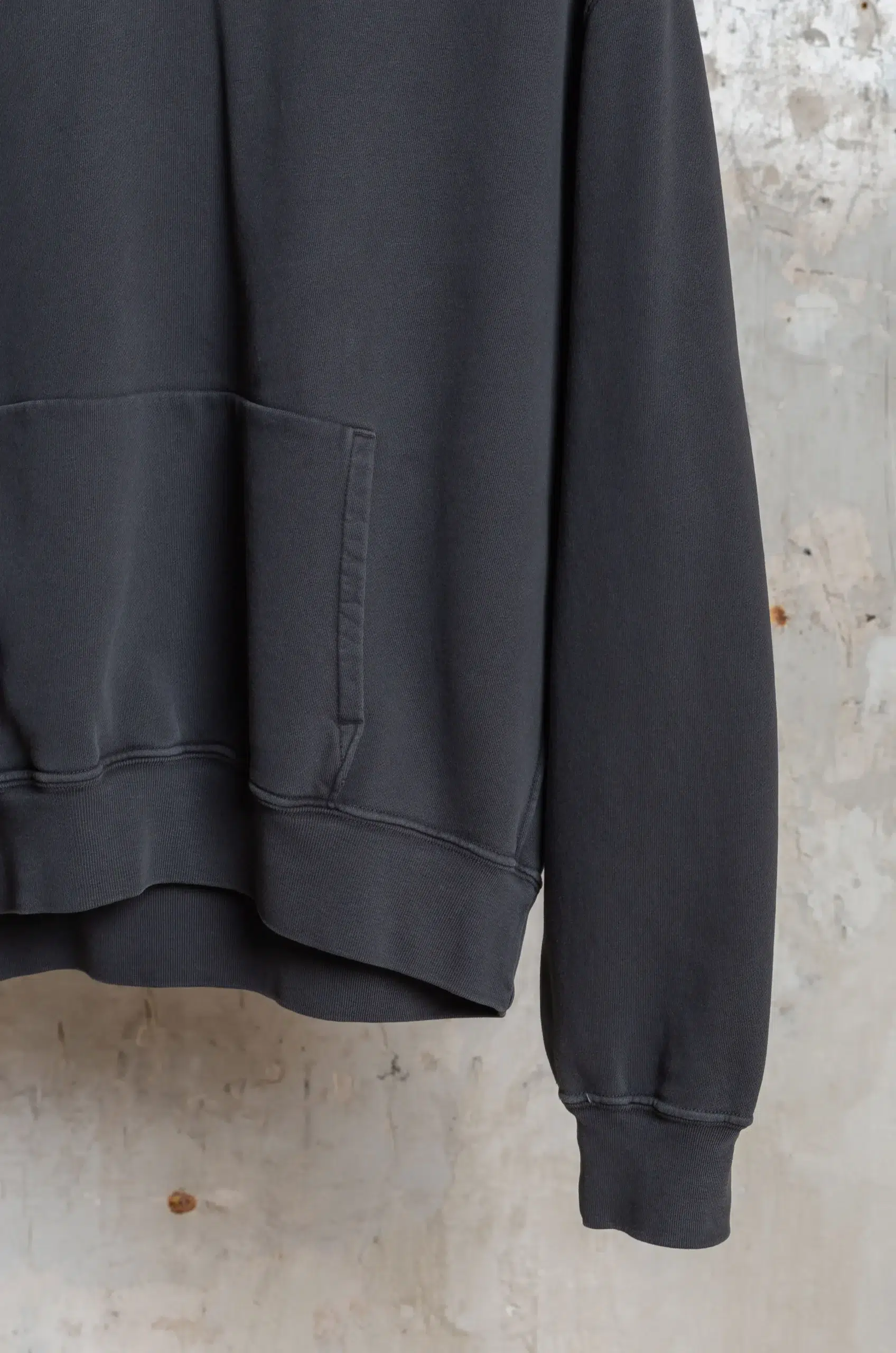 Lady White - MINI HOODIE - PIGMENT CHARCOAL