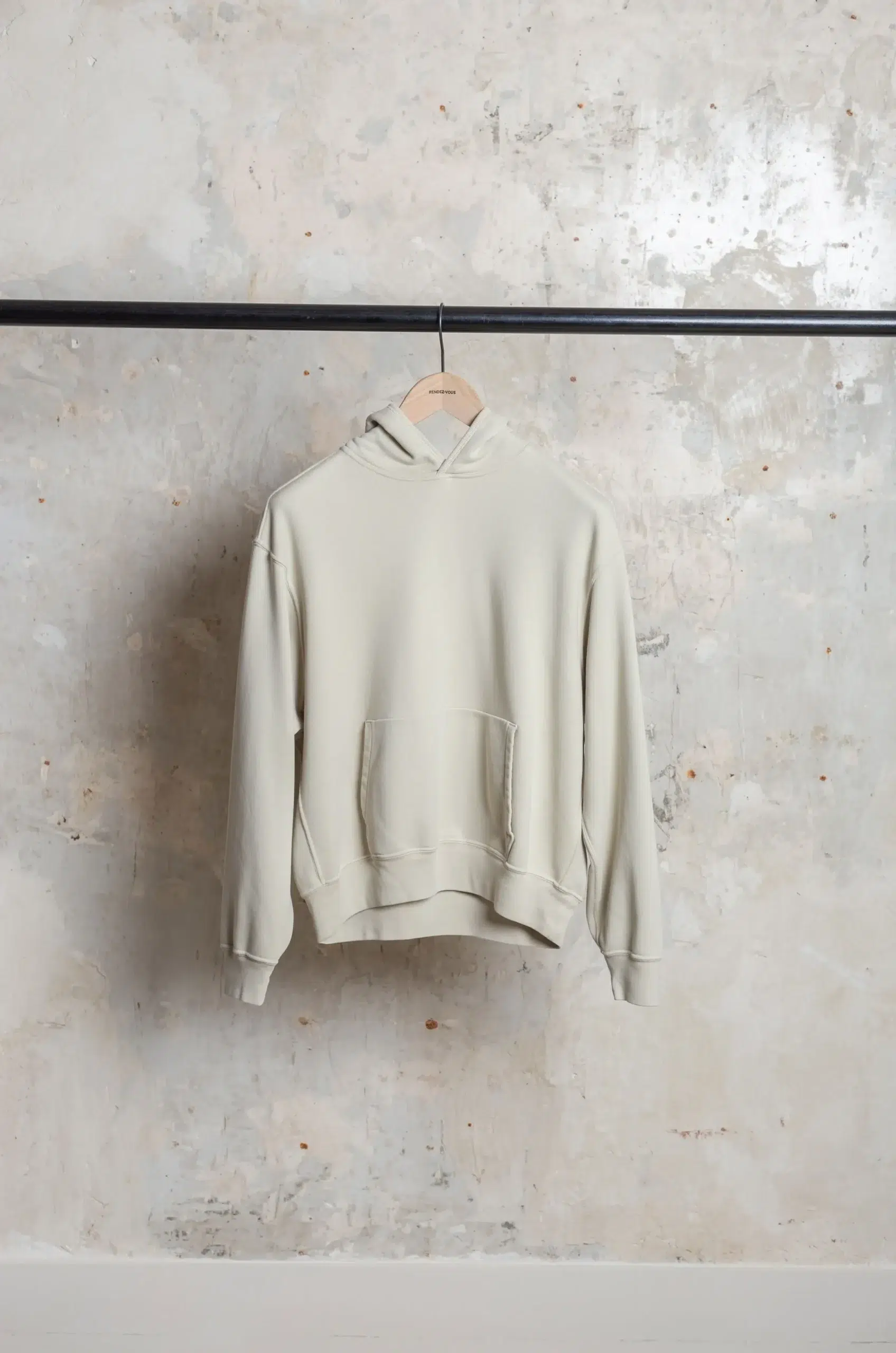 Lady White - MINI HOODIE - PAPER