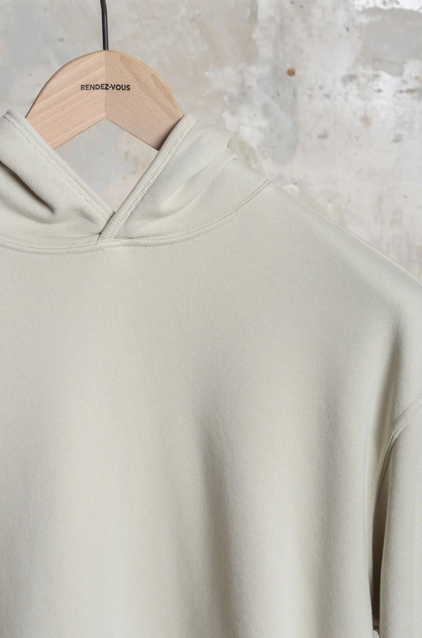 Lady White - MINI HOODIE - PAPER