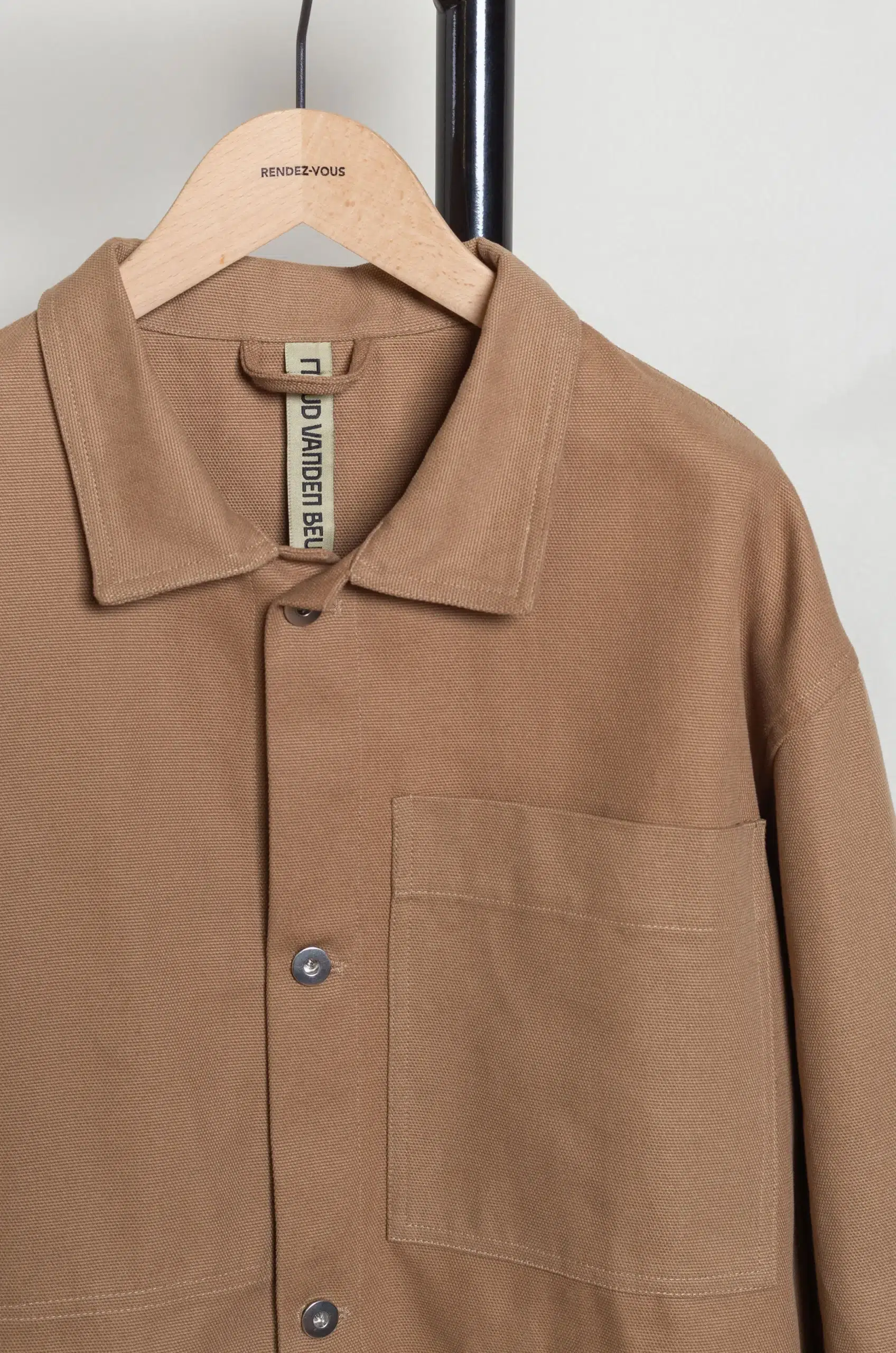 Maud Vanden Beussche - Canvas Jacket N04 - Tobacco