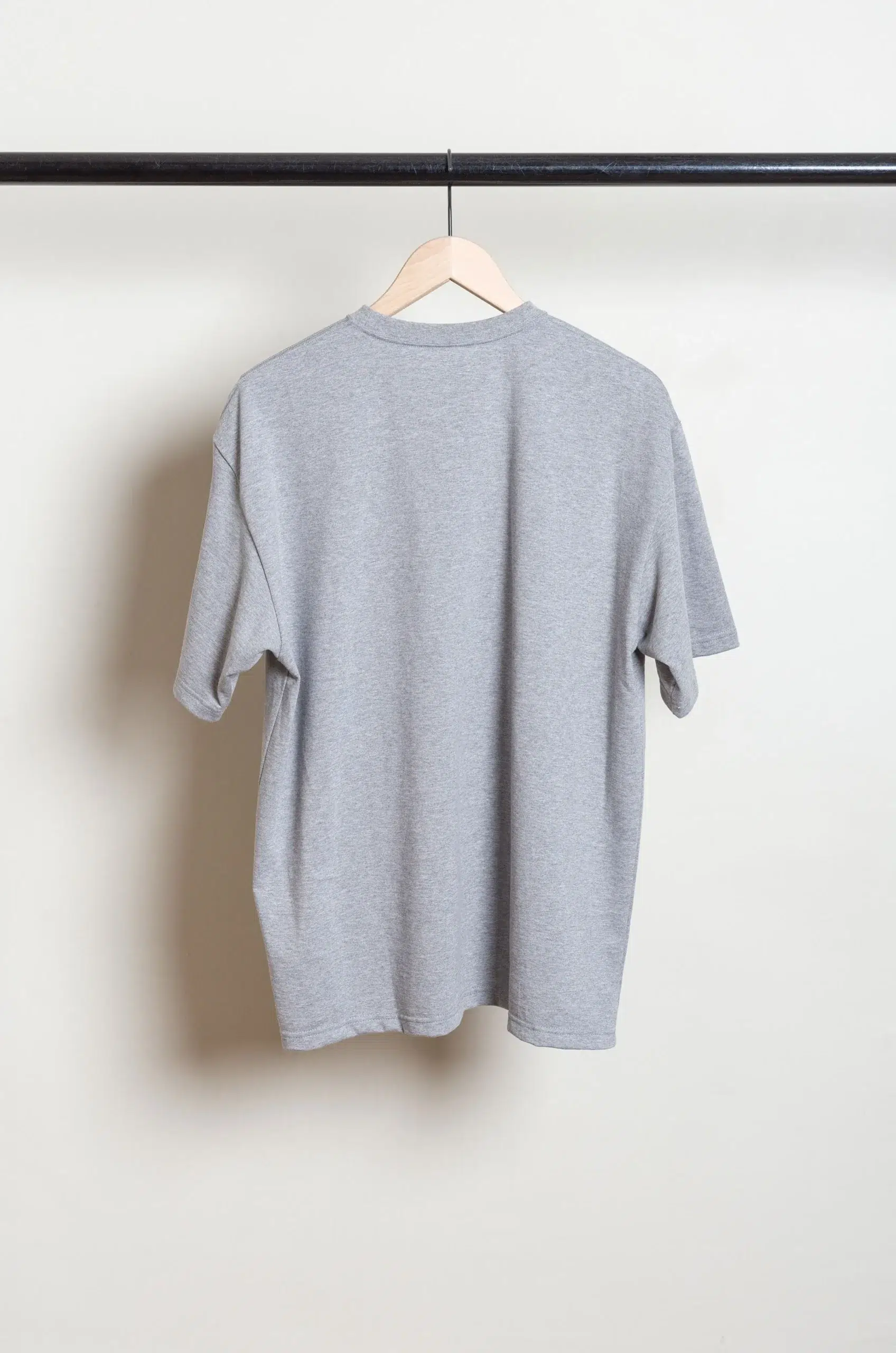 Orslow - STURDY COTTON T-SHIRT WITH POCKET 03-0017N-64 - HEATHER GRAY