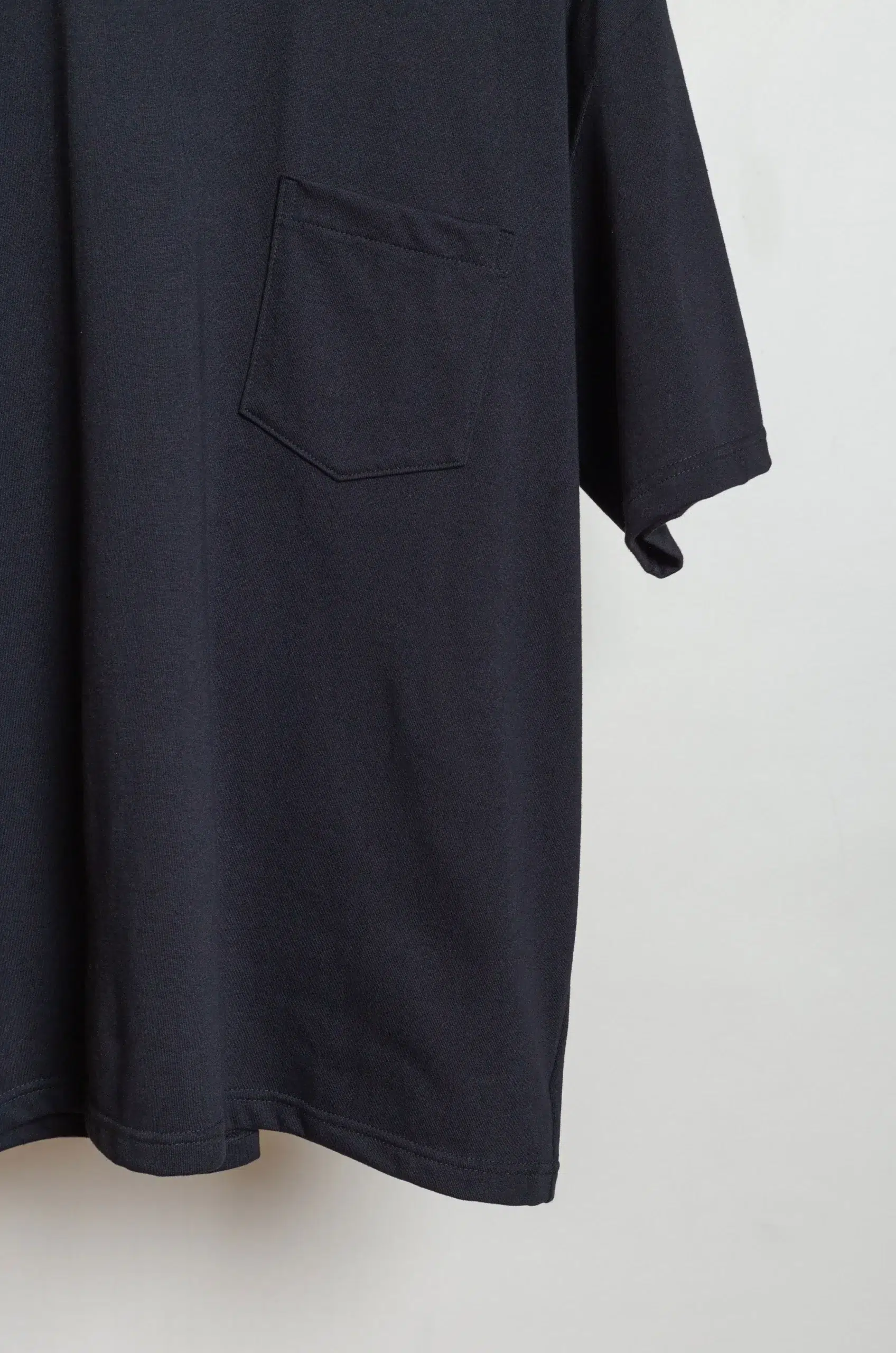 Orslow - STURDY COTTON T-SHIRT WITH POCKET 03-0017N-61 - BLACK