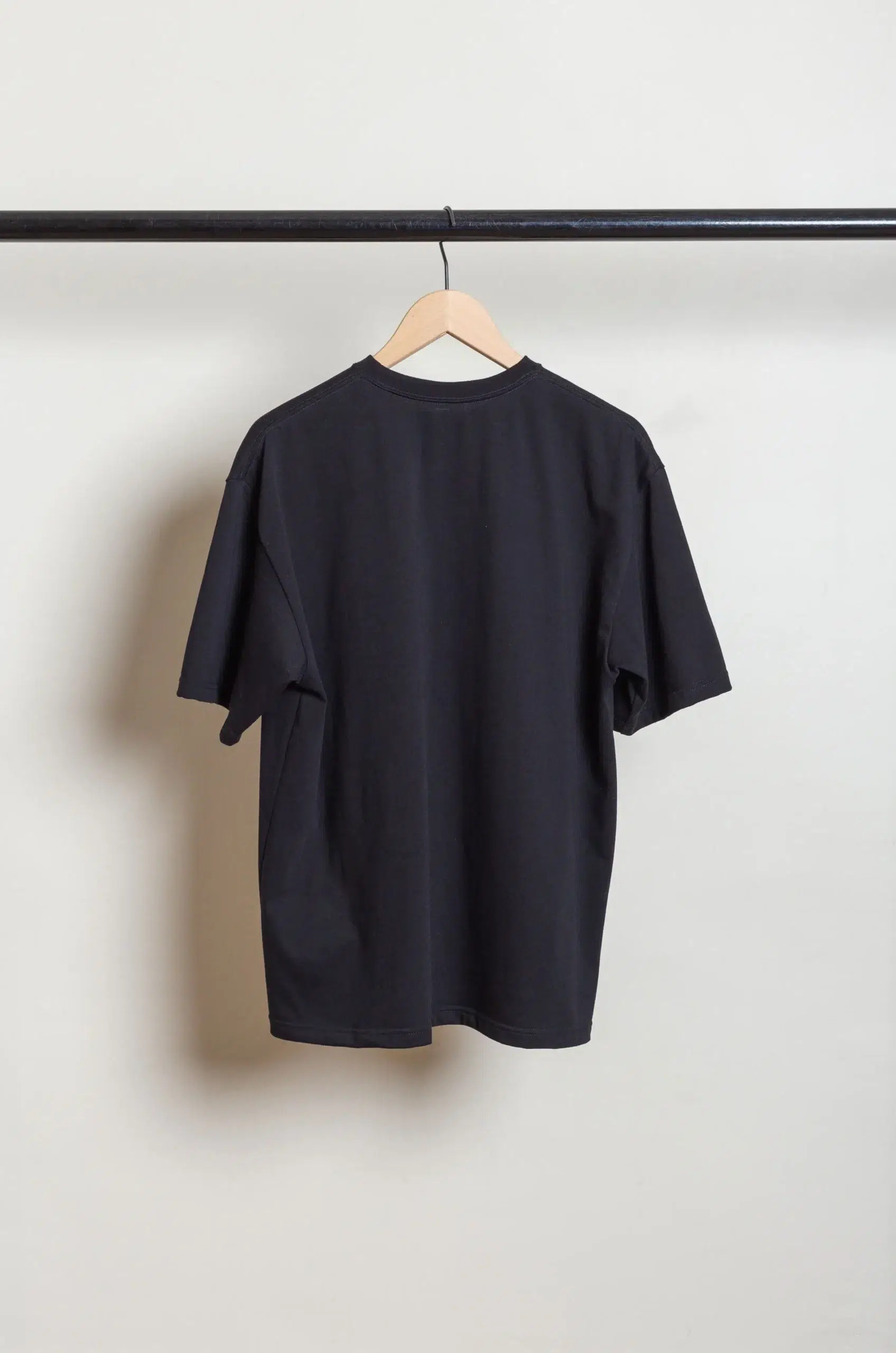 Orslow - STURDY COTTON T-SHIRT WITH POCKET 03-0017N-61 - BLACK