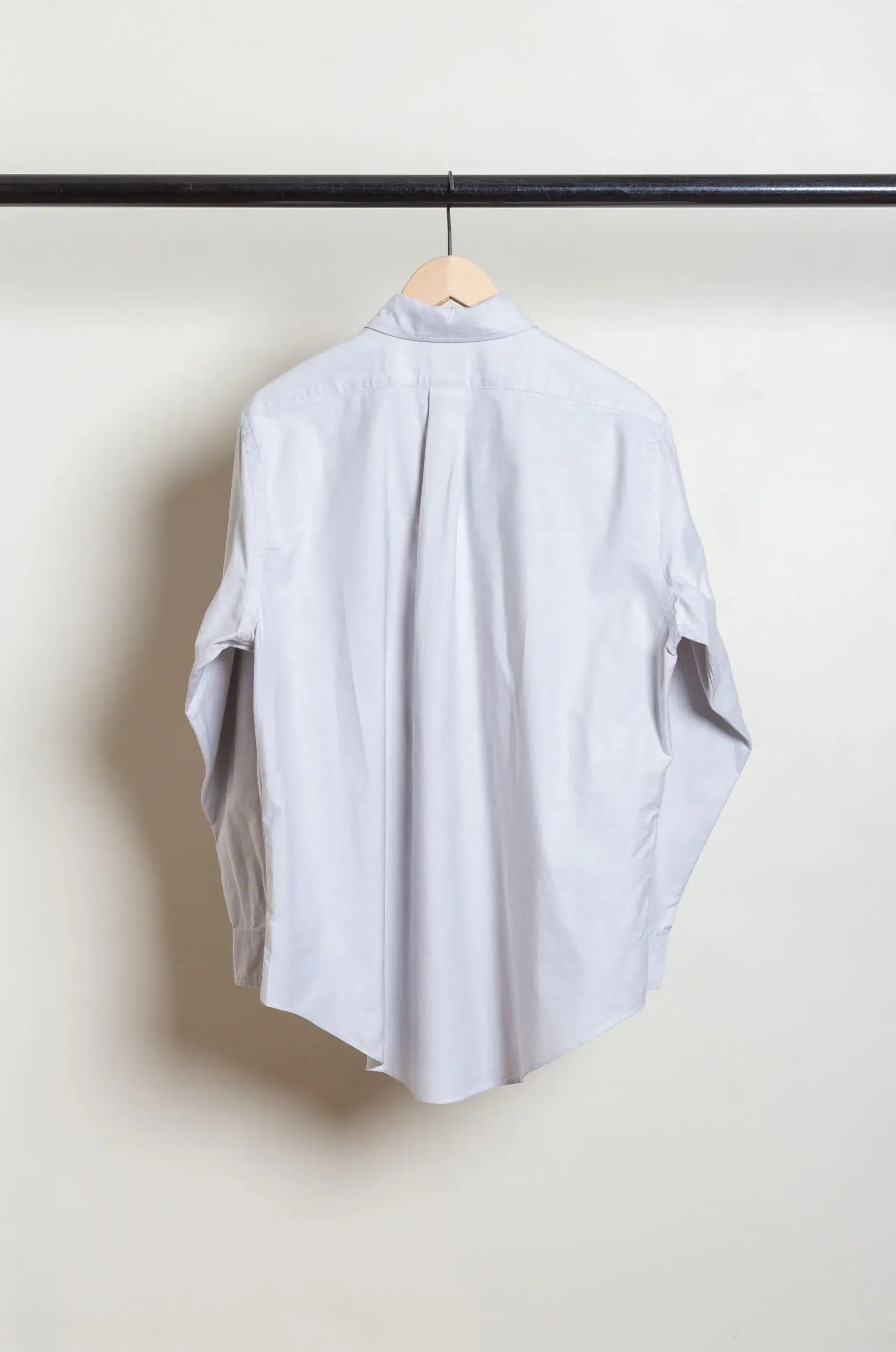 Orslow - OXFORD STANDARD BUTTON DOWN SHIRT 01-8112-62 - LIGHT GRAY