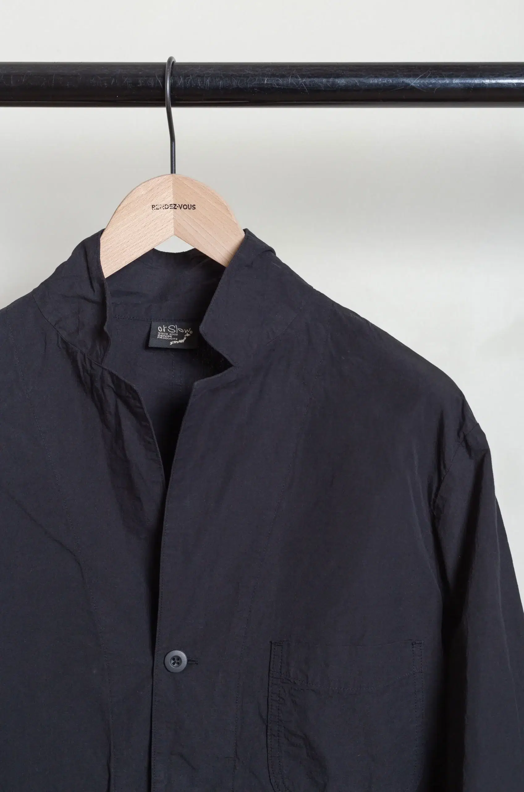 Orslow - SIMPLE LIGHT JACKET 01-6153-CN61 - BLACK