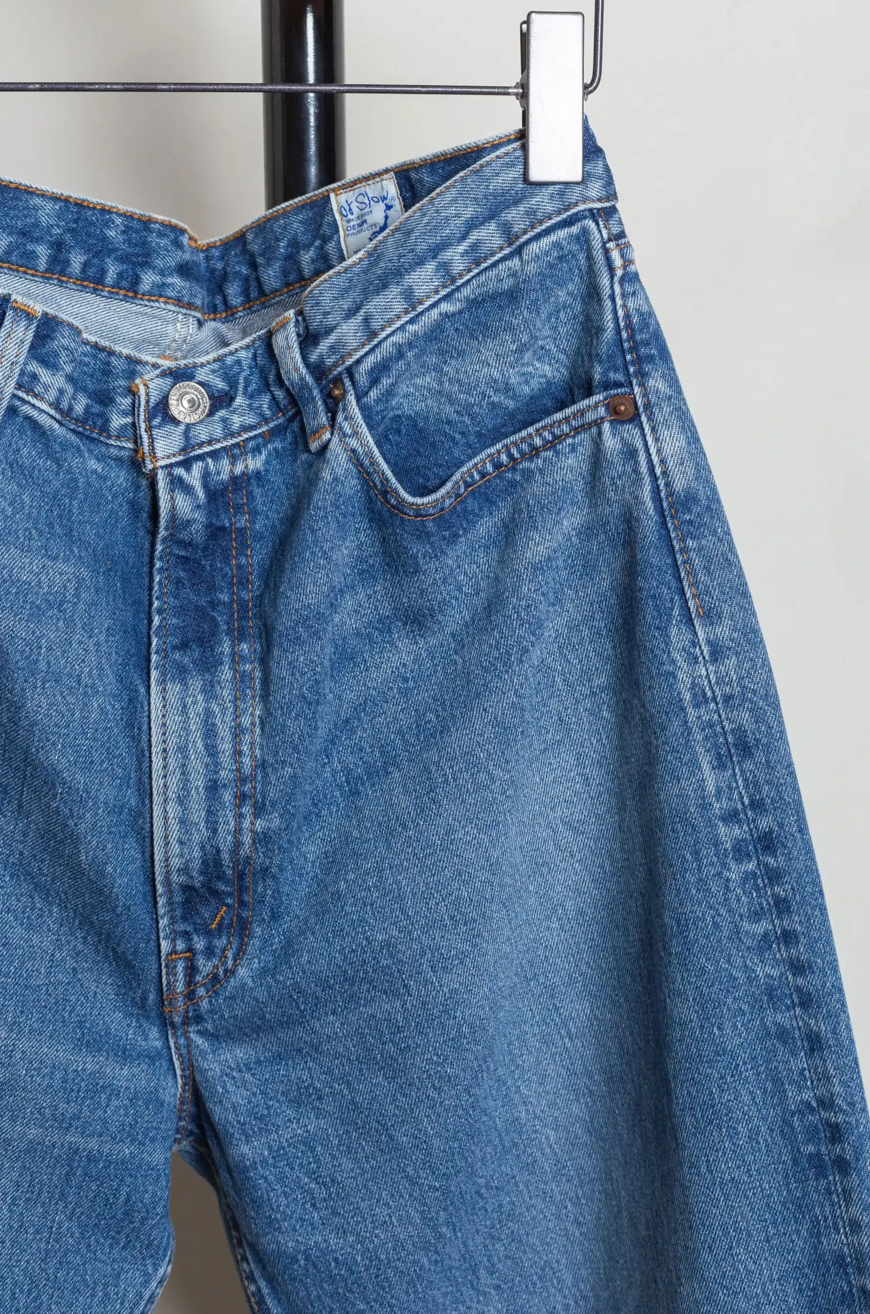 Orslow - 101 DAD'S FIT DENIM PANTS 01-1010W-95 - DENIM USED