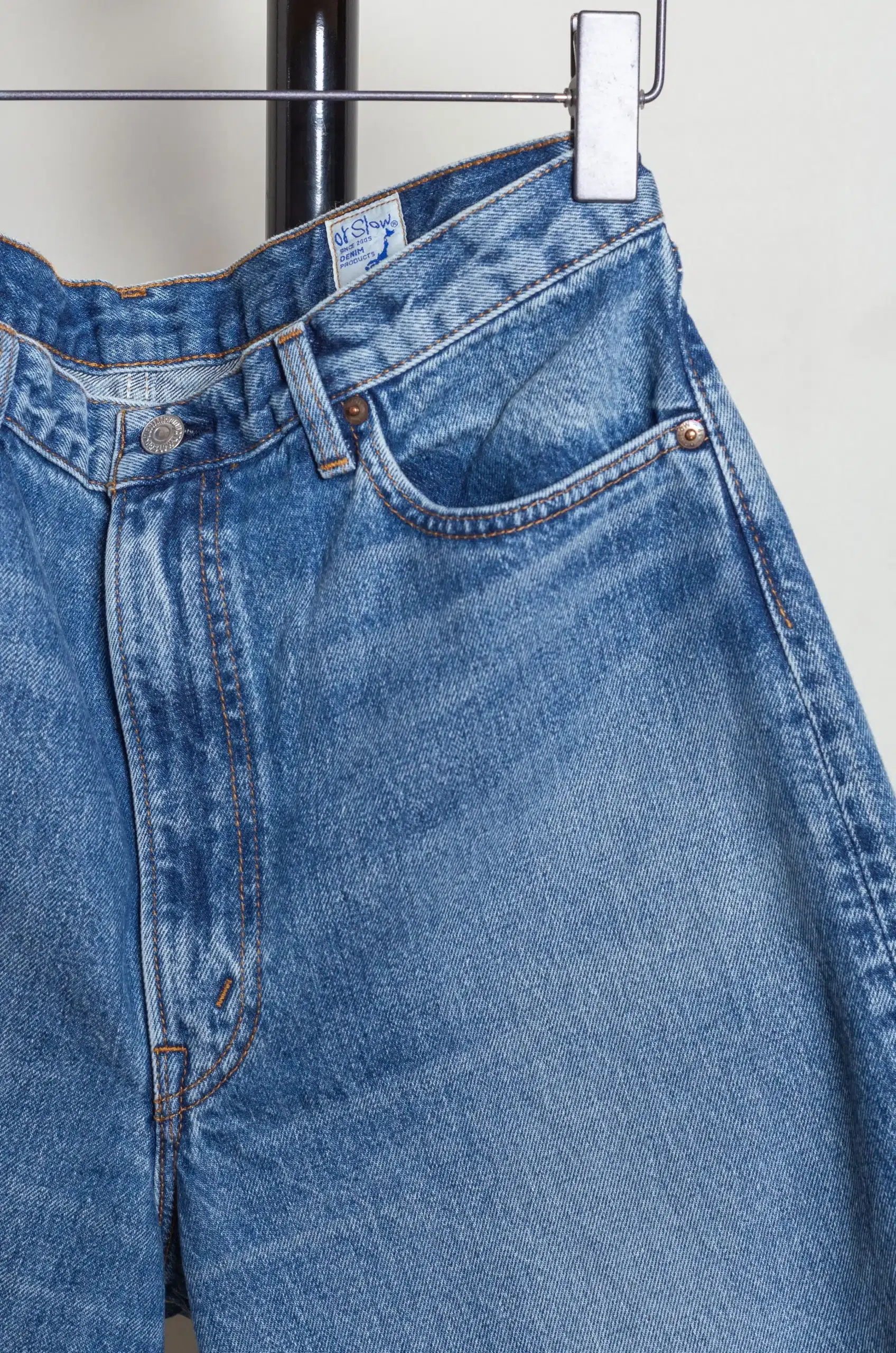 Orslow - SUPER DAD'S FIT SHORTS 01-7100W-95 - DENIM USED