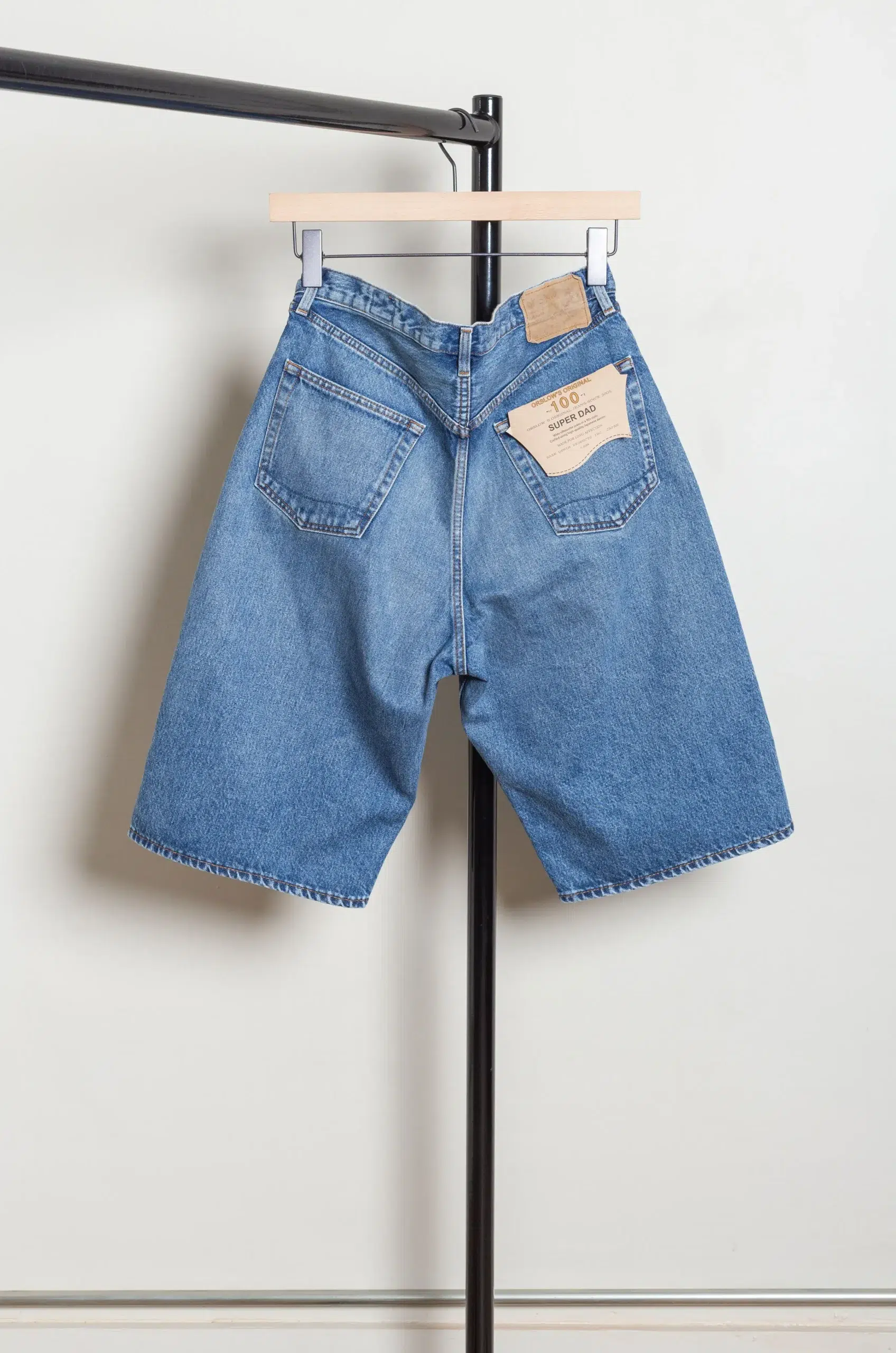 Orslow - SUPER DAD'S FIT SHORTS 01-7100W-95 - DENIM USED