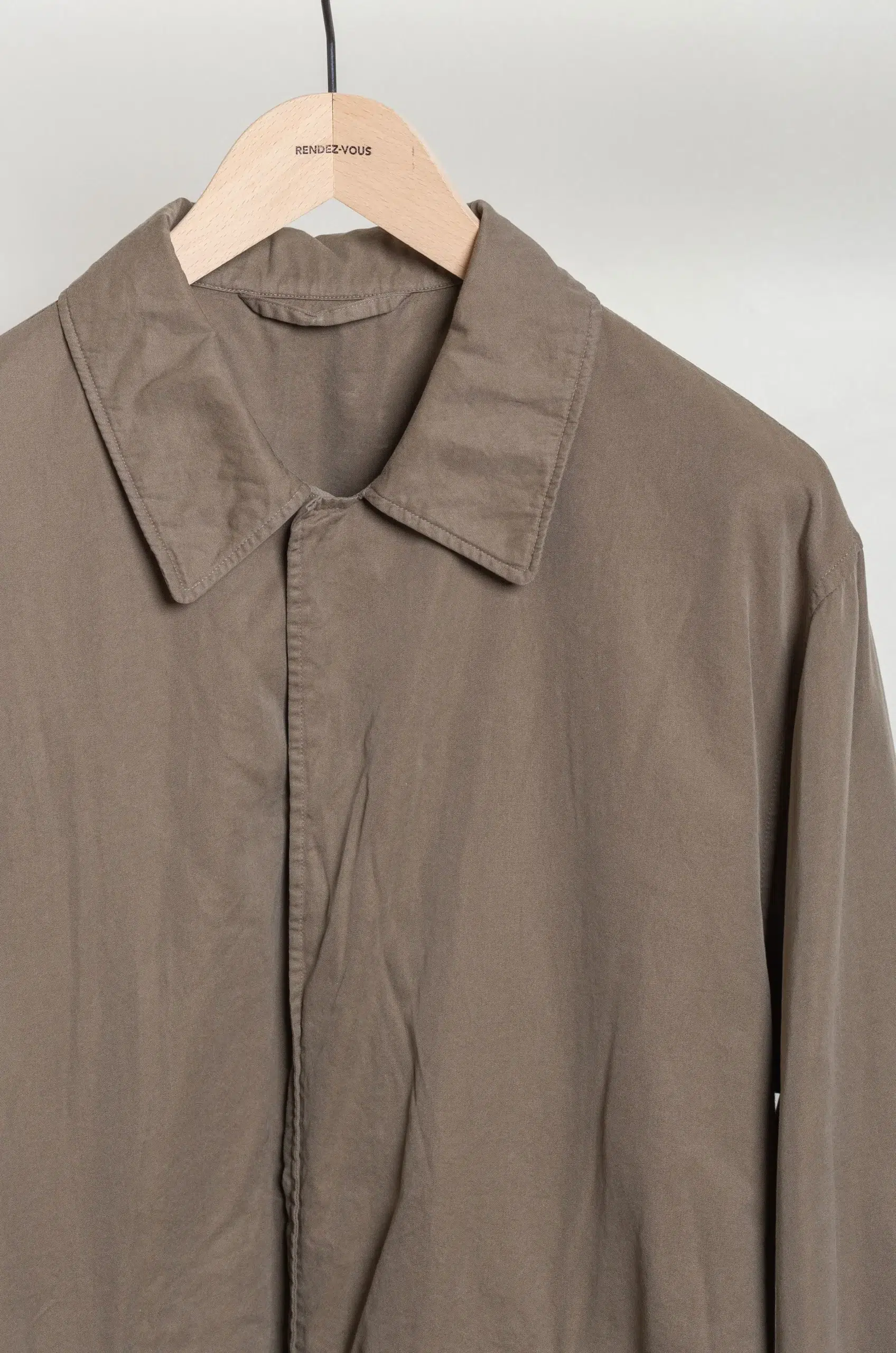 STEIN - COTTON RAYON VINTAGE COACH JACKET ST.1405 - BEIGE