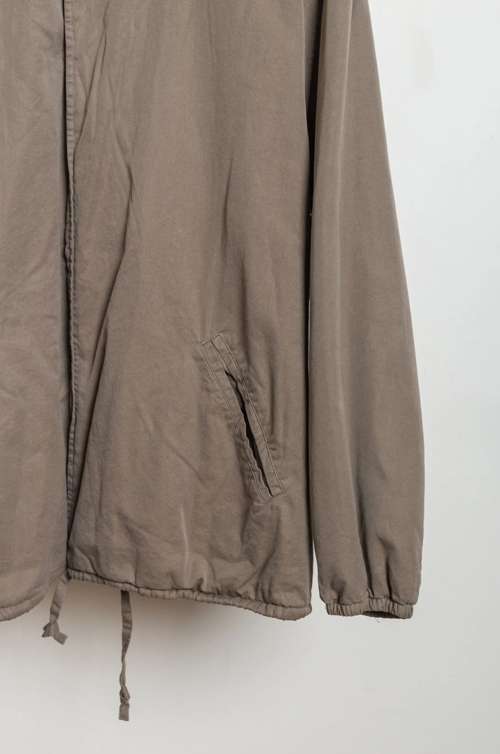 STEIN - COTTON RAYON VINTAGE COACH JACKET ST.1405 - BEIGE