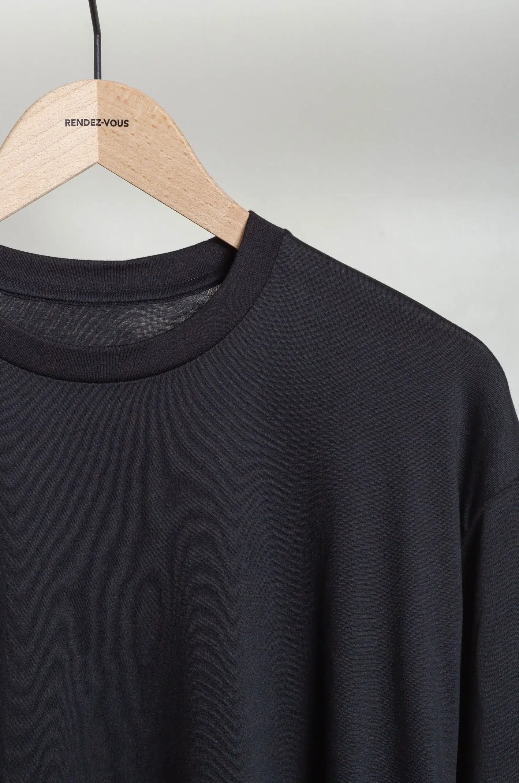 STEIN - SUVIN COTTON BASIC TEE ST.1504 - BLACK