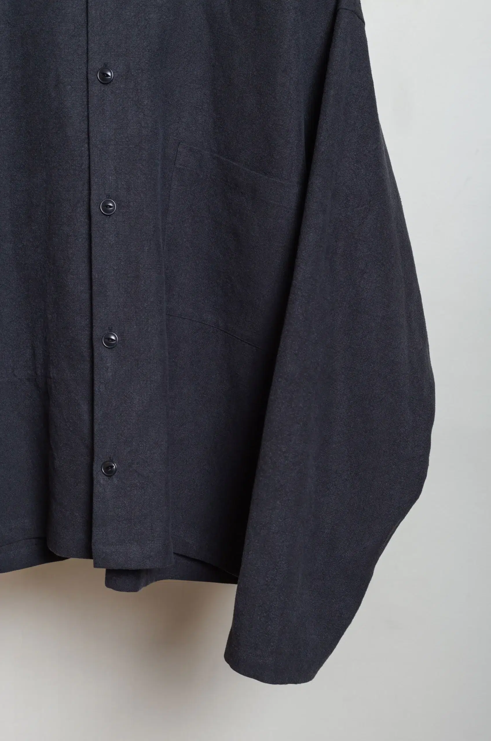 Yoko Sakamoto - WORK BLOUSE - BLACK