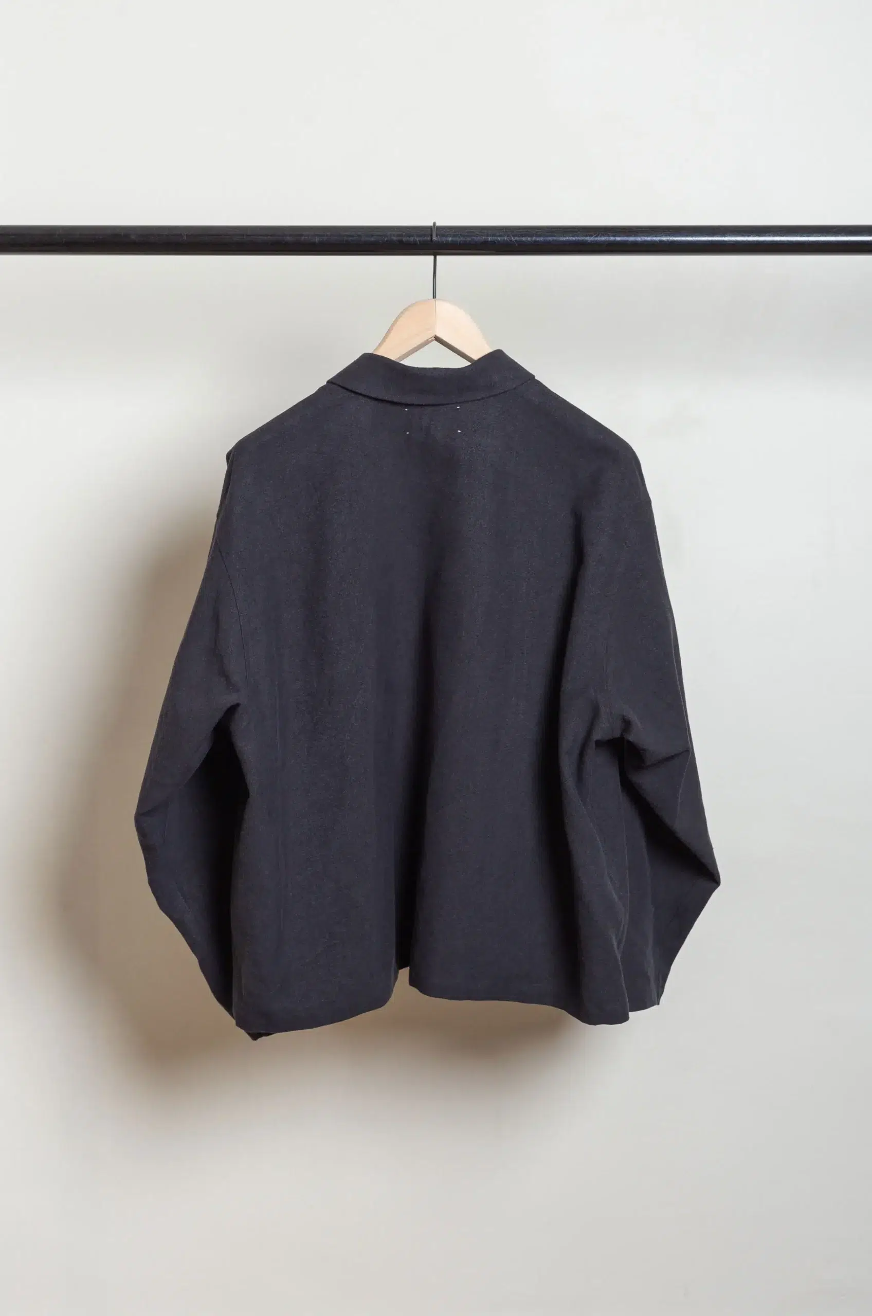 Yoko Sakamoto - WORK BLOUSE - BLACK